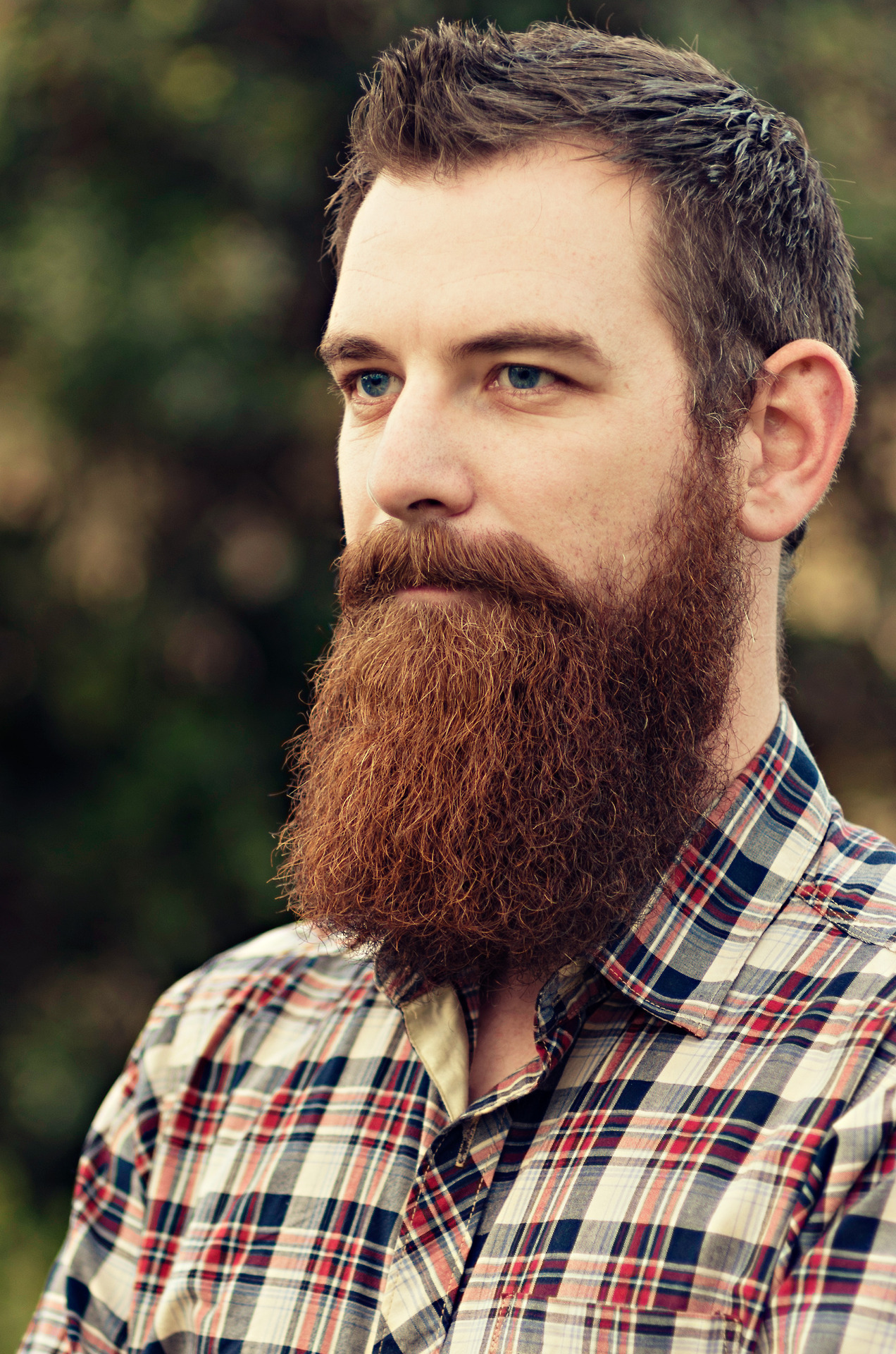 Bearded Man Wearing Plaid Flannel | Beard Pictures | Pictures of ...