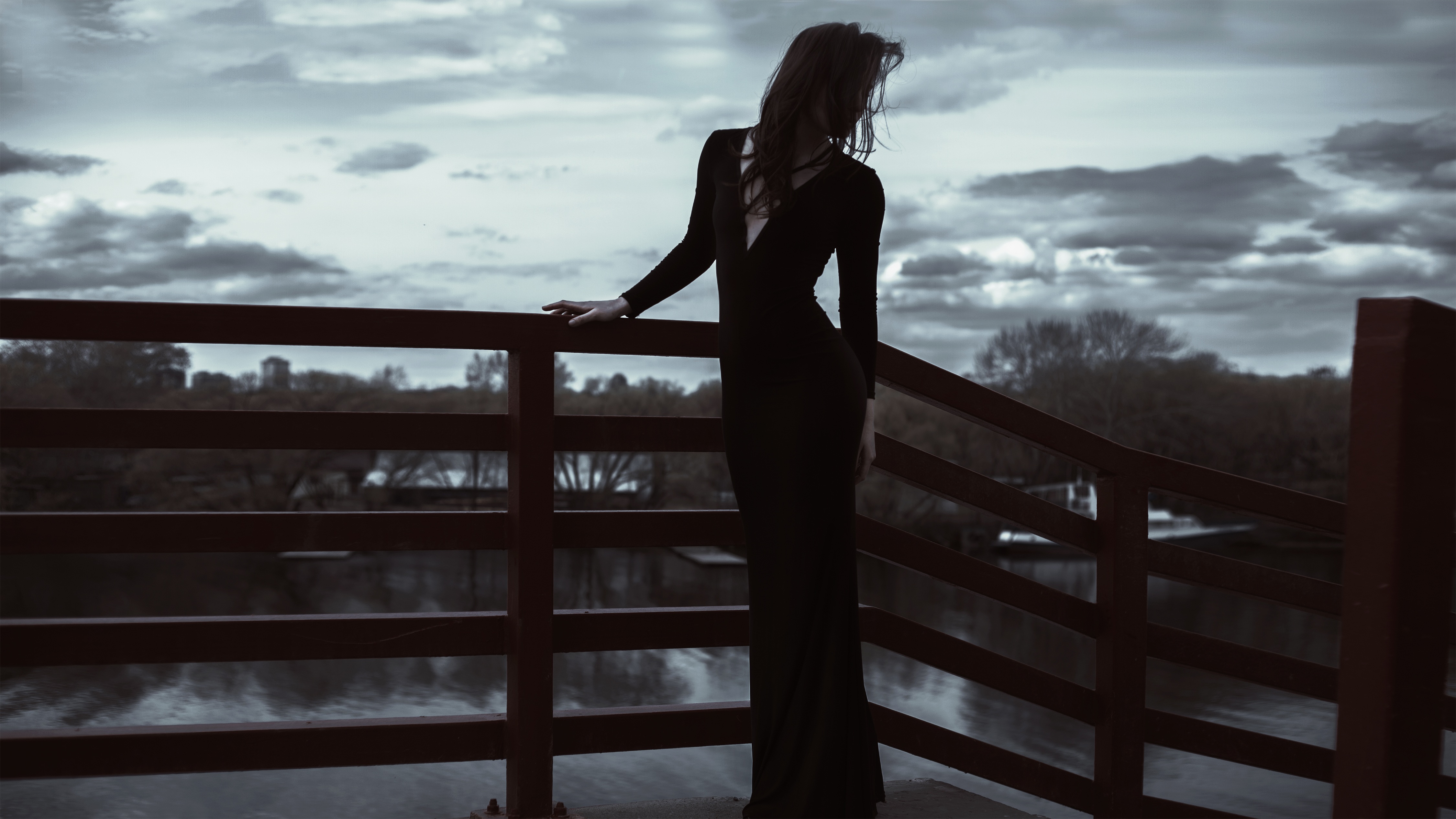 black dress for photoshoot
