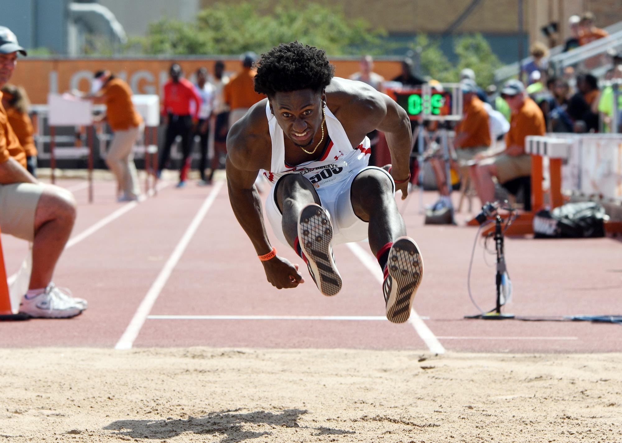 Charles Brown Breaks Long Jump School Record - Texas Tech University ...