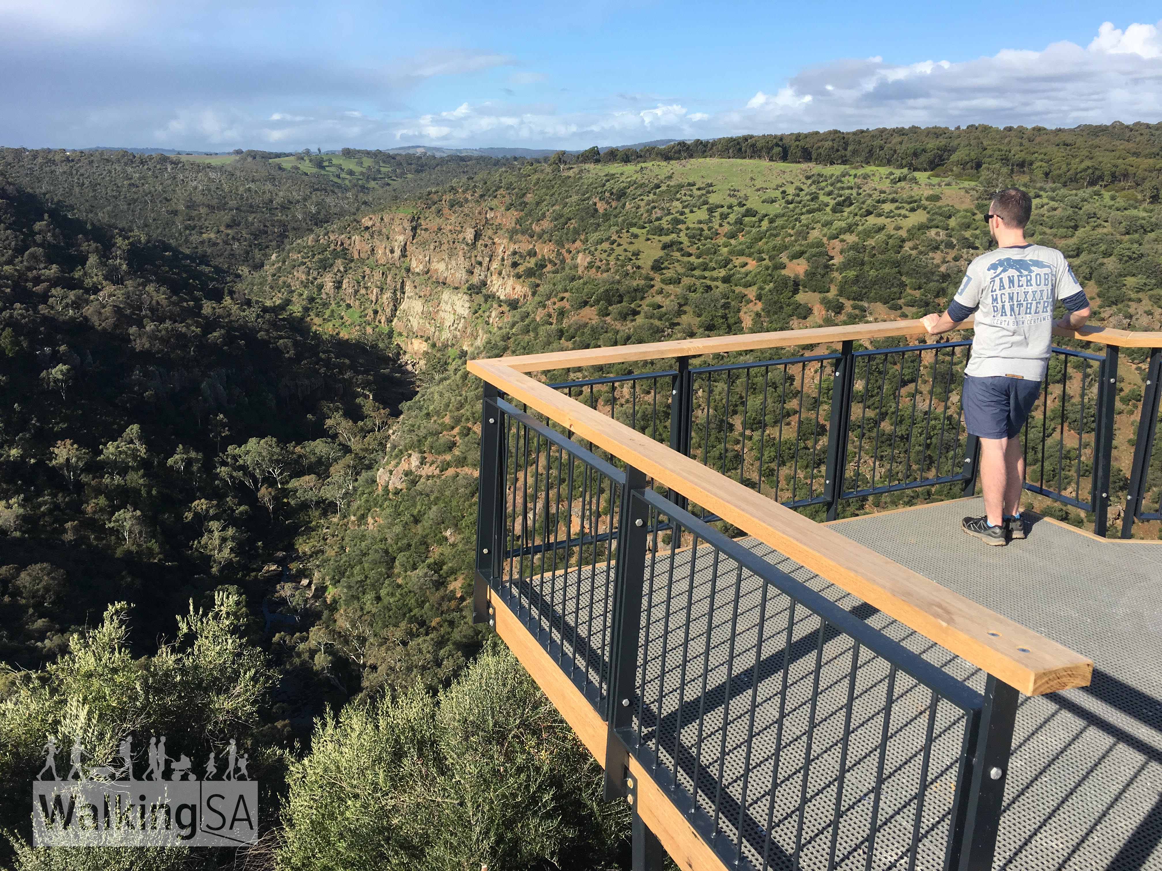 Accessible Walking Trail to Punchbowl Lookout, 2017, Onkaparinga Gorge