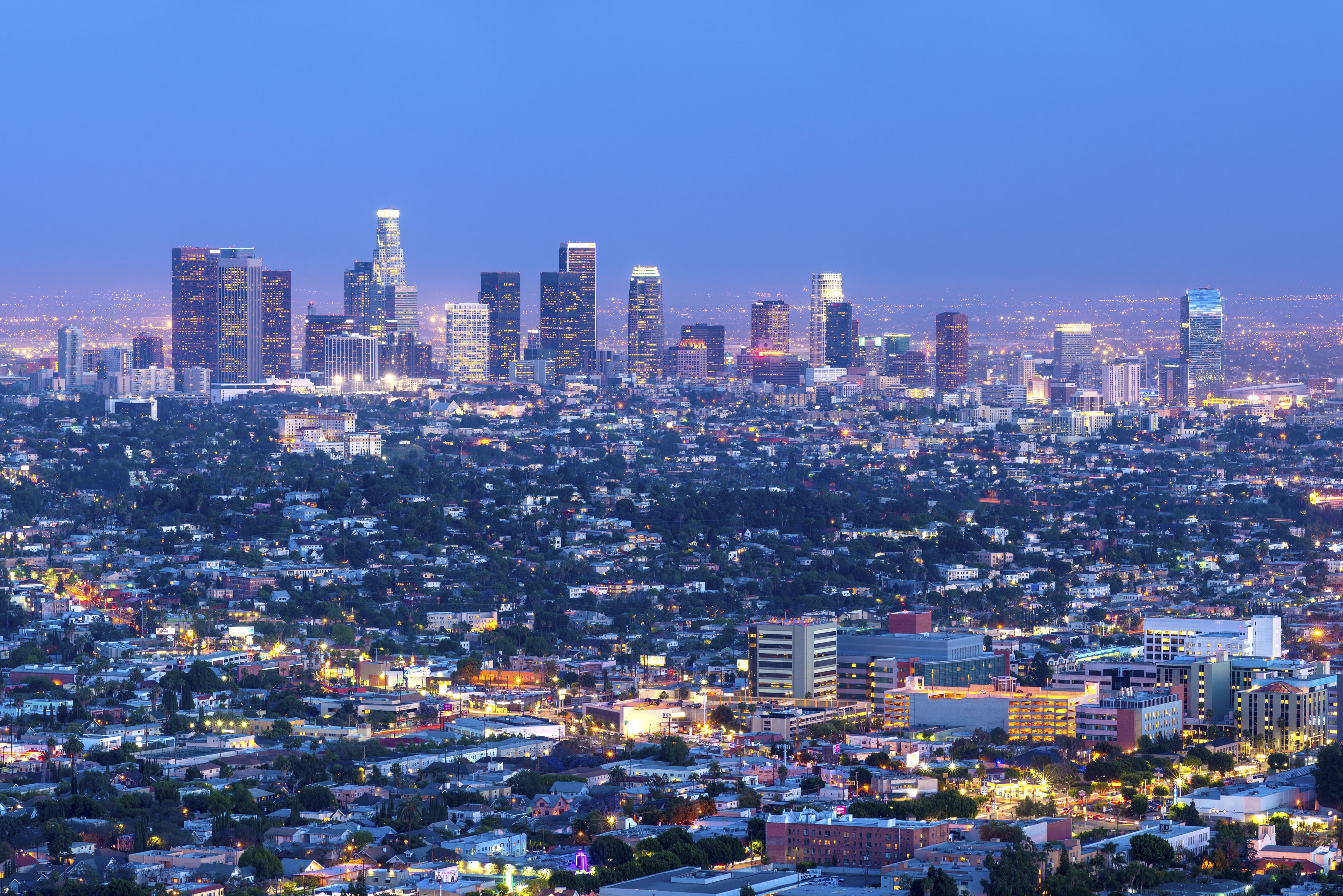 Los Angeles, California Skyline Photo Gallery