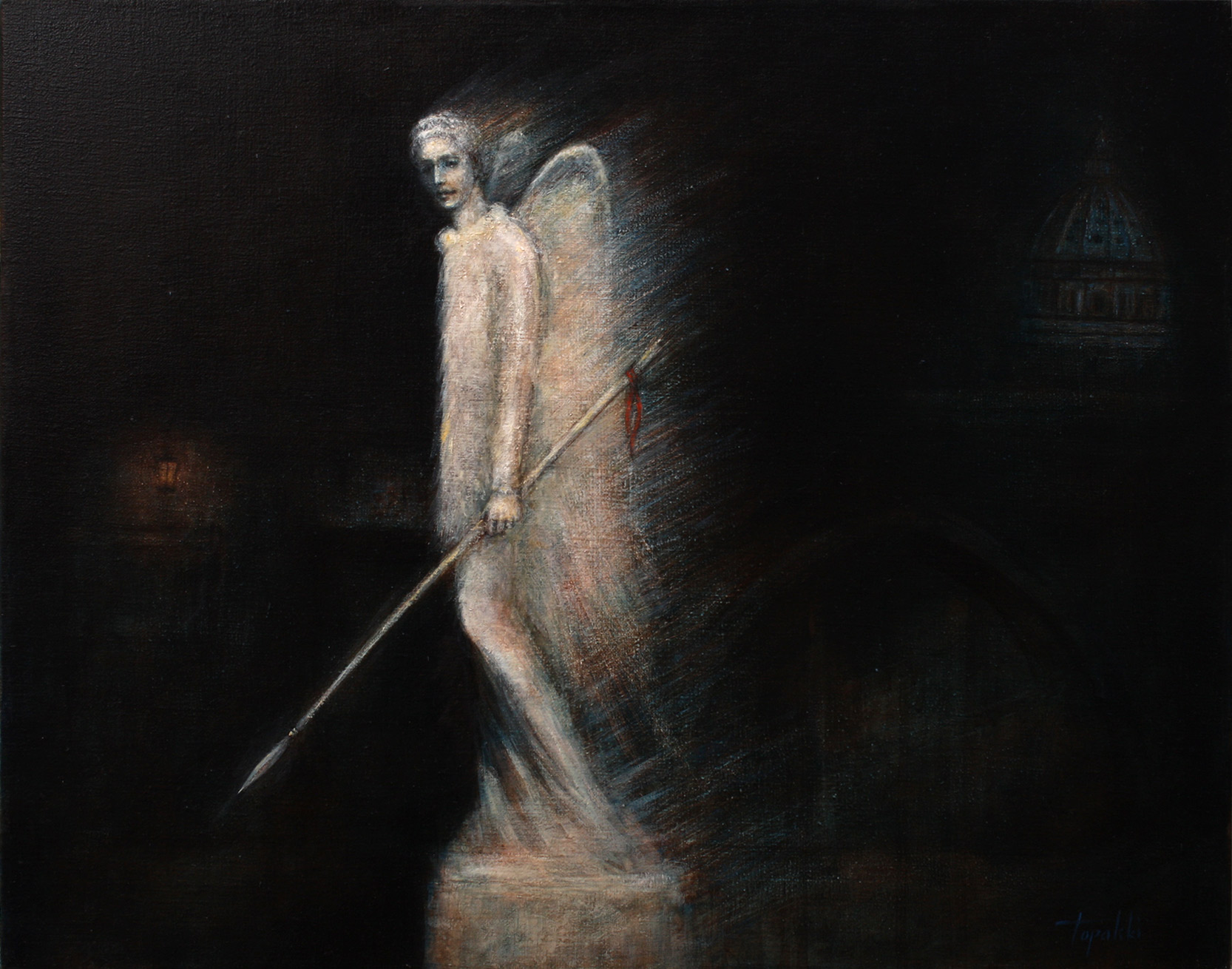 The Lost Angel – Oil Painting | Fine Arts Gallery - Original fine ...