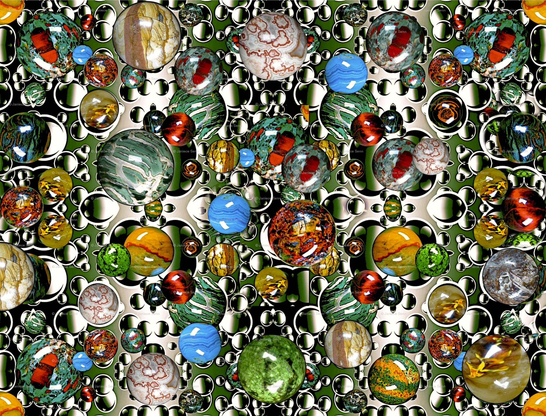 Lost My Marbles fabric - whimzwhirled - Spoonflower