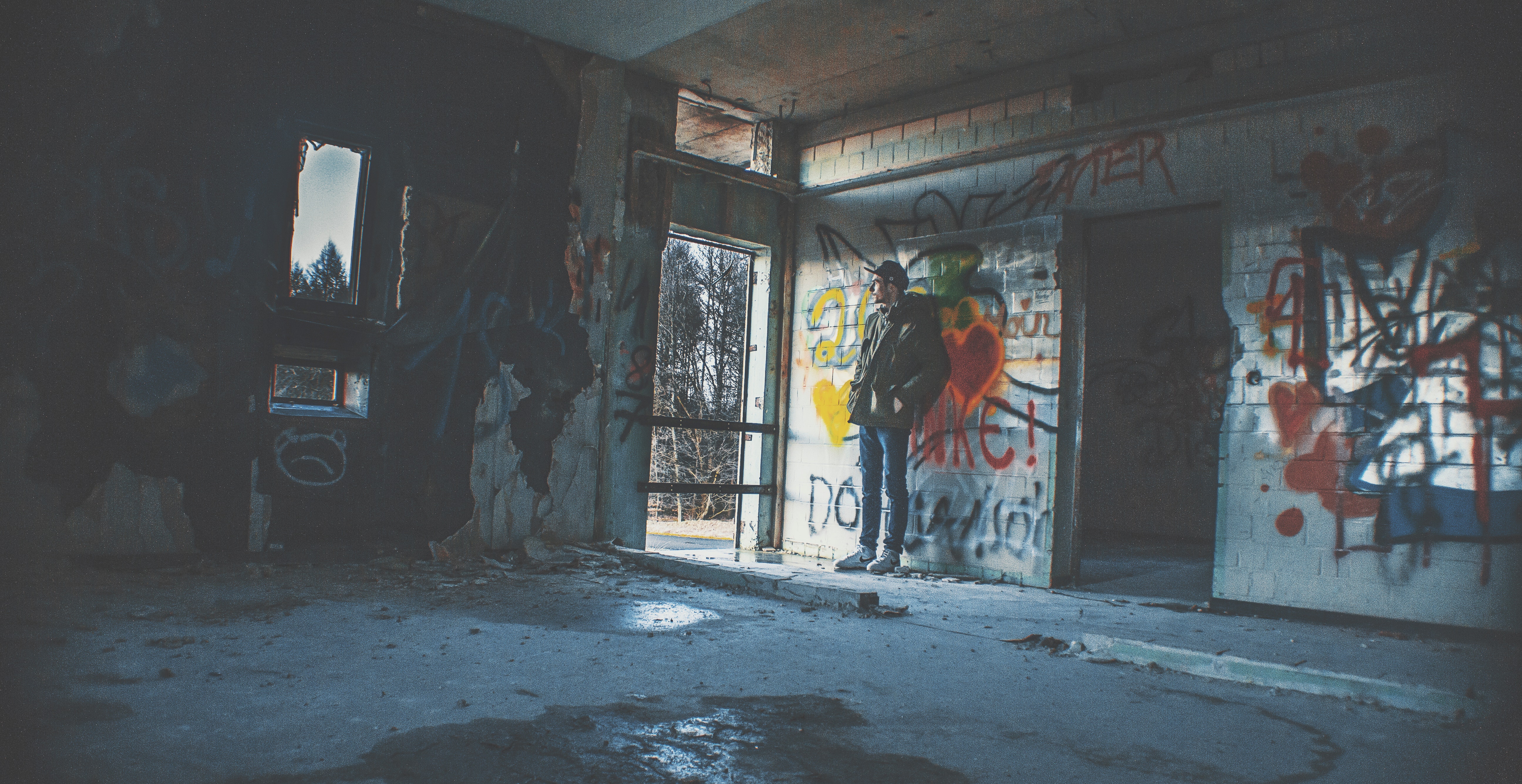 Free stock photo of Lost Place Germany Abandoned Hall House