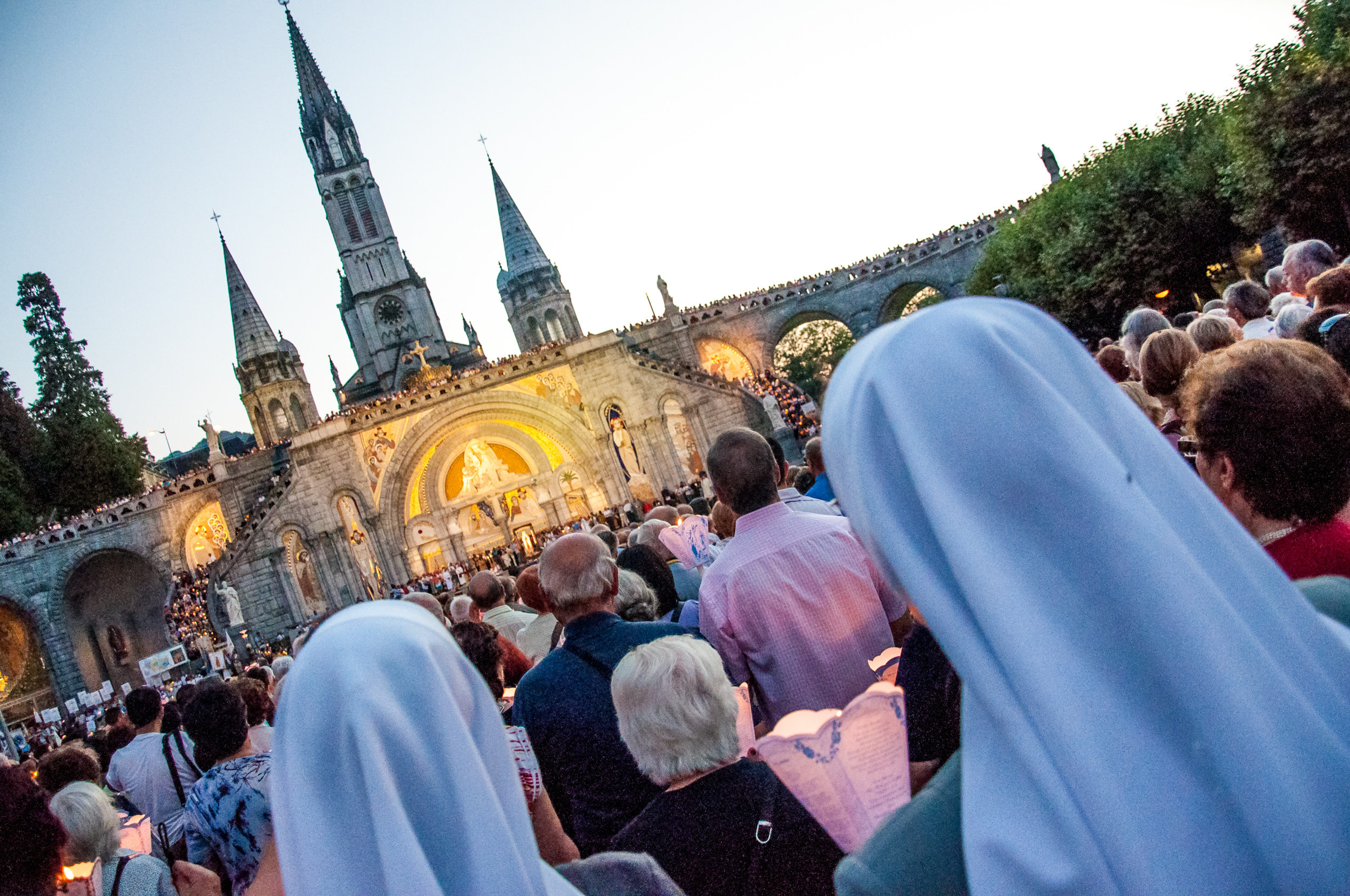 Lourdes prayer ceremony photo