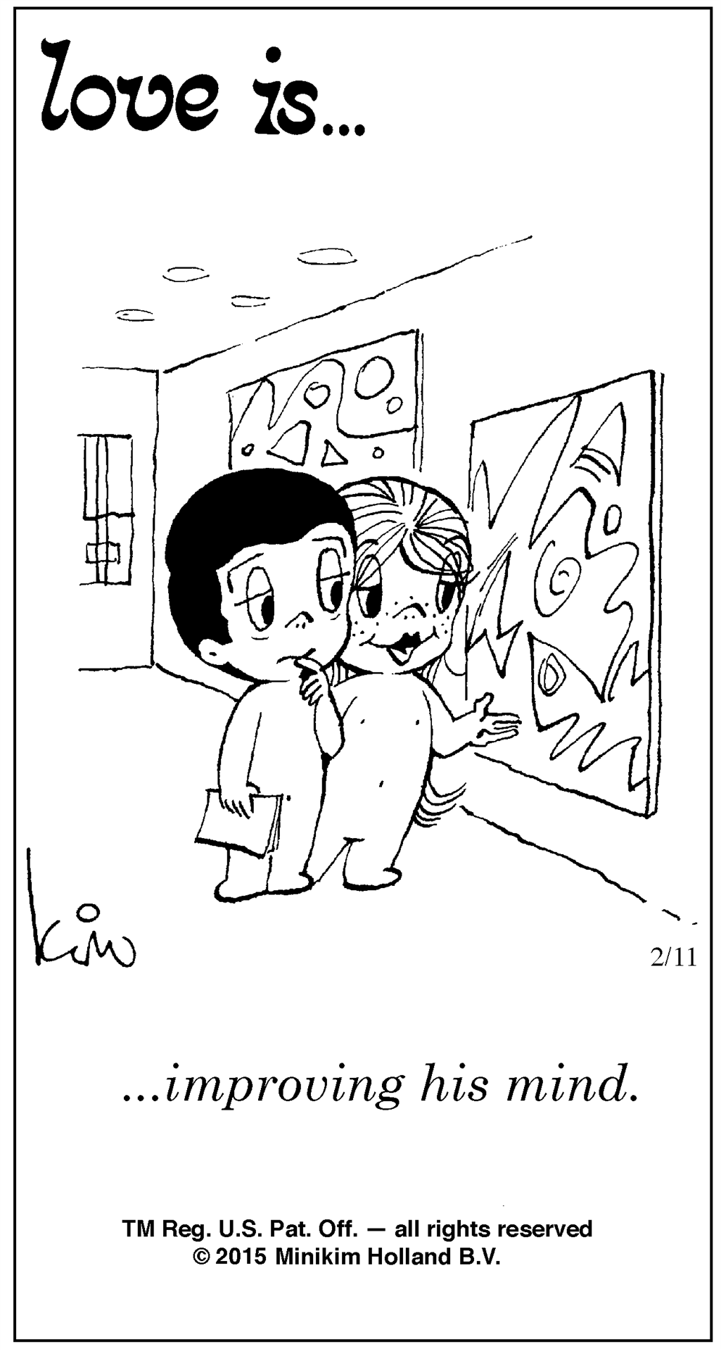 Love is...Daily Cartoon | Bill Asprey Cartoons & Comic Strips
