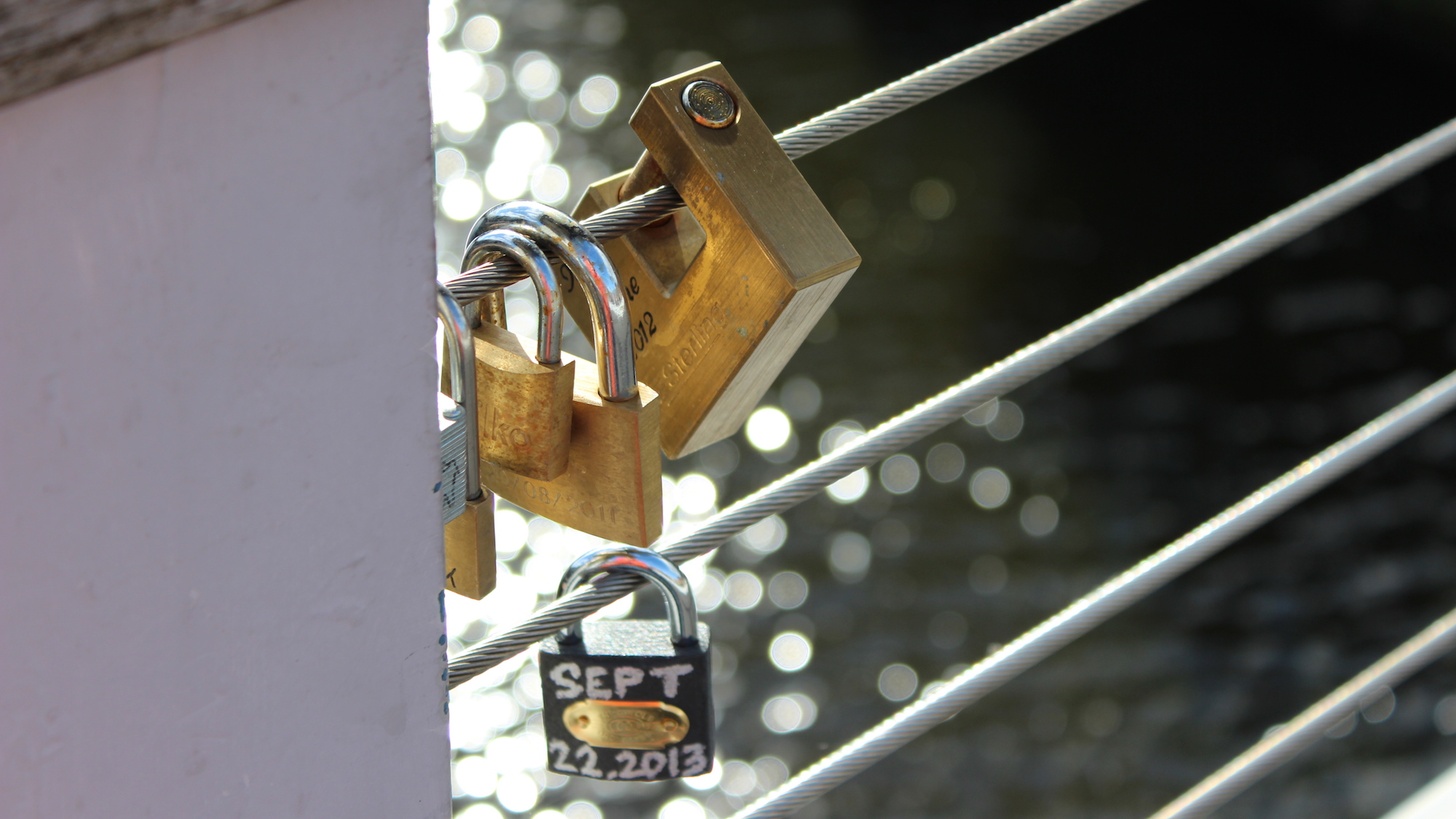 Goodbye to the Love Locks on Centenary Bridge | Leeds-List