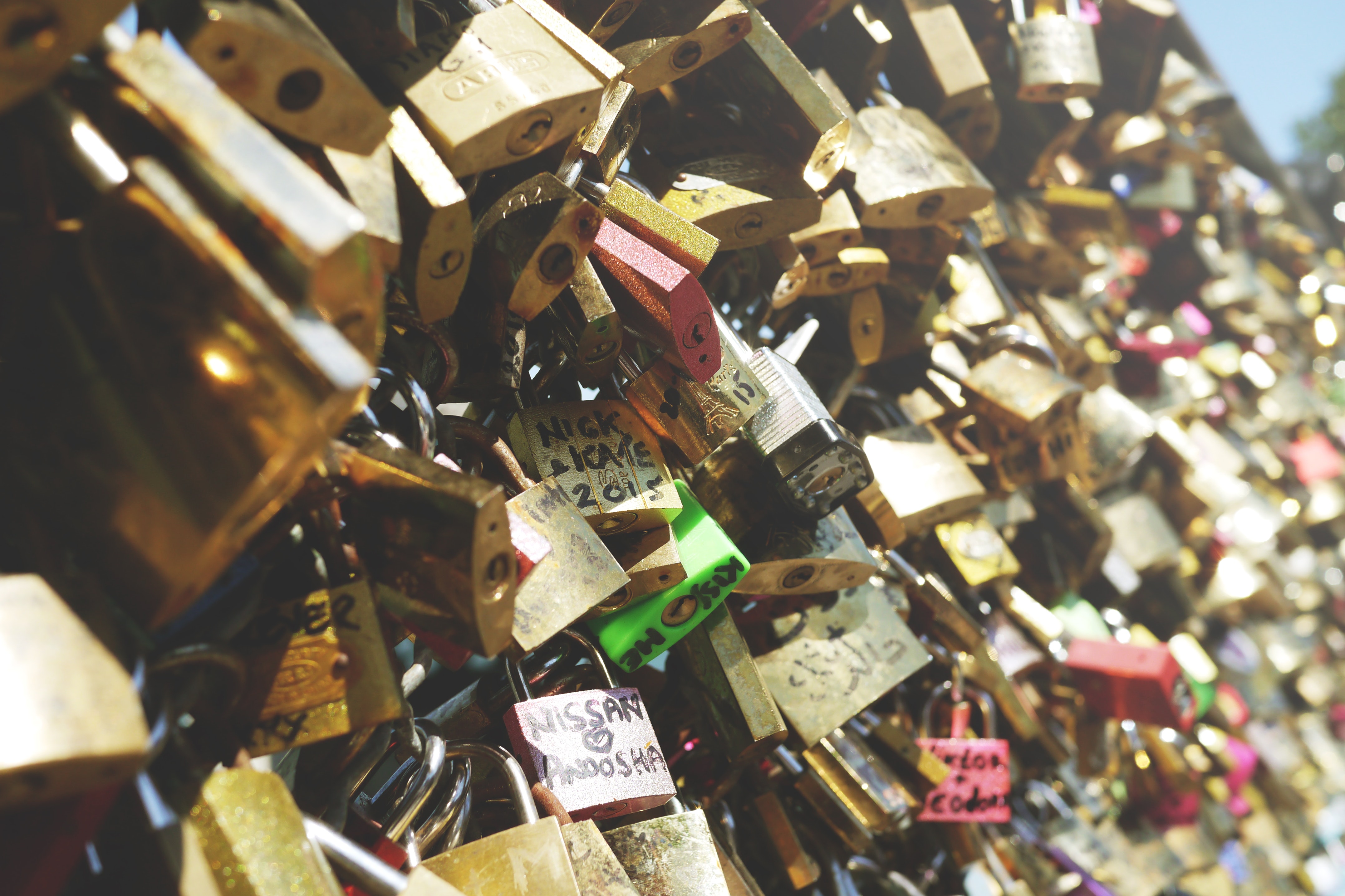 Free stock photo of eternal love, locks, love locks