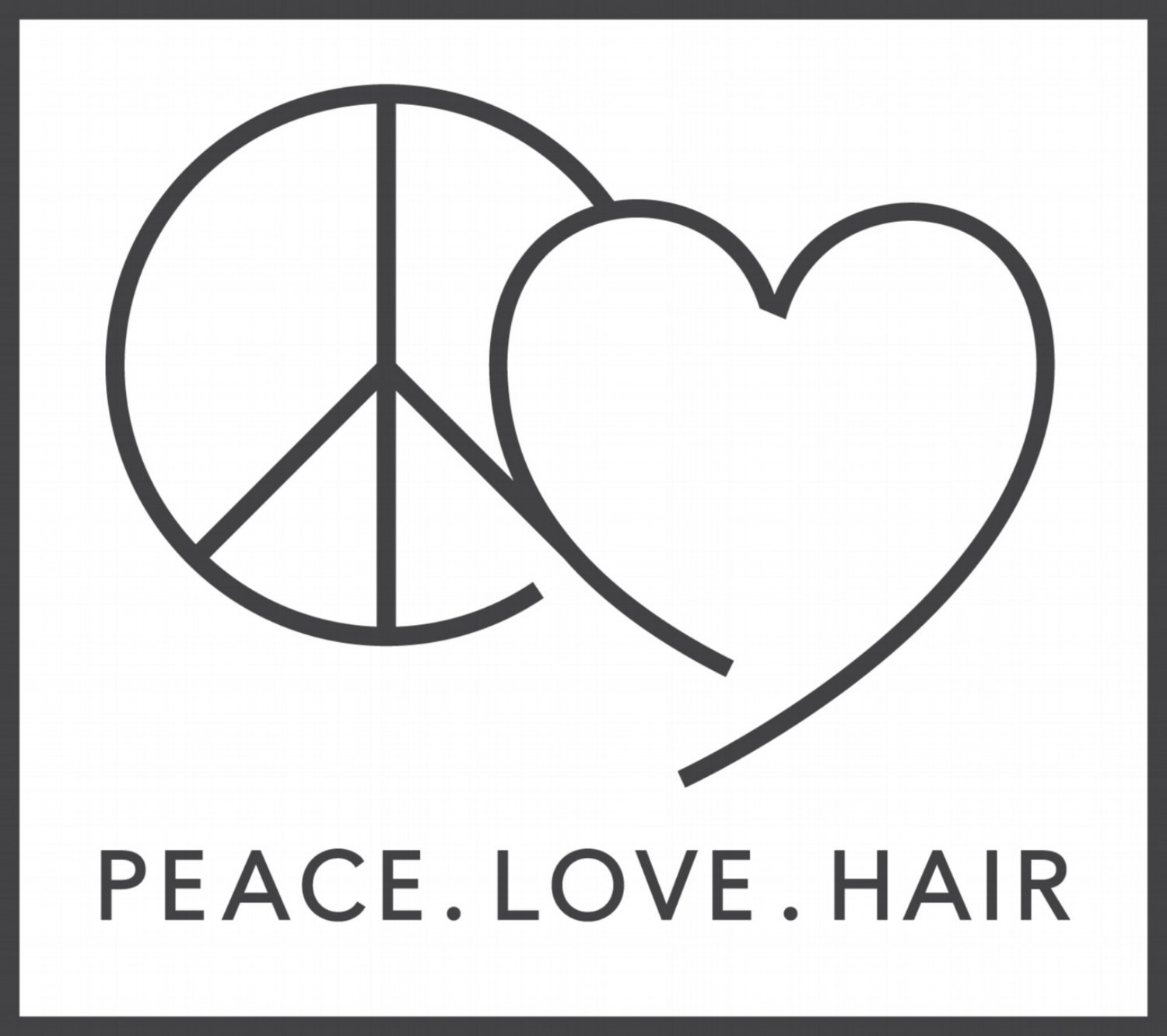 Peace. Love. Hair.