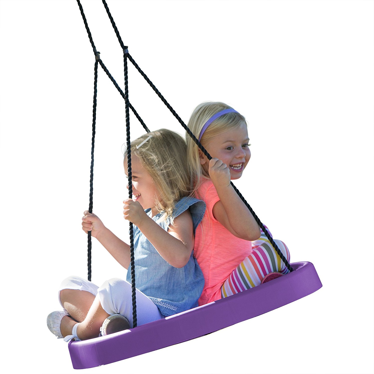 Amazon.com: Super Spinner Swing, FUN! Easy Install for Swing Set or ...