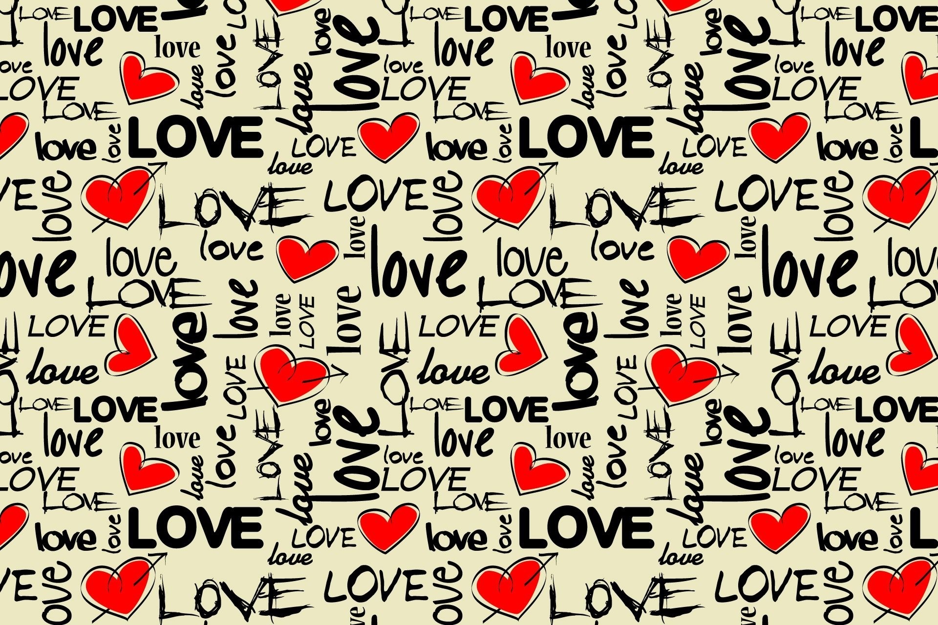 Download wallpaper 1920x1280 love, art, texture, colorful, heart hd ...