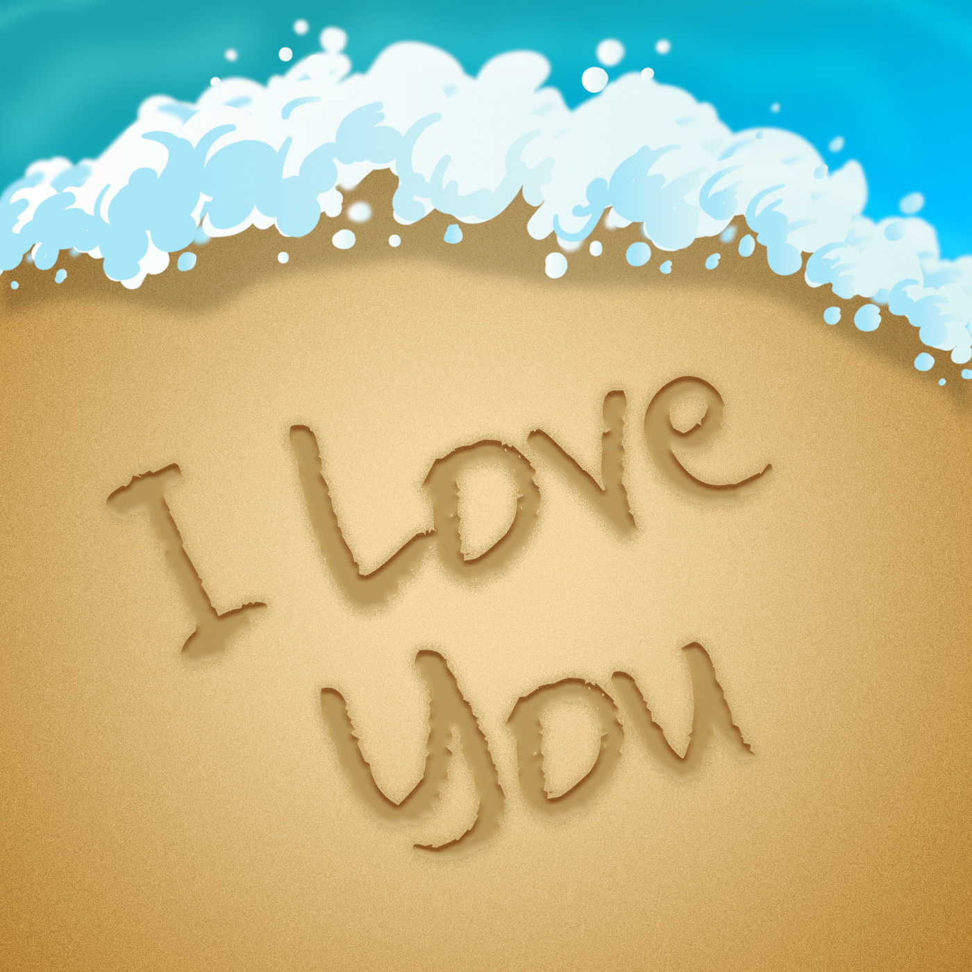 Love you means loving passion 3d illustration photo