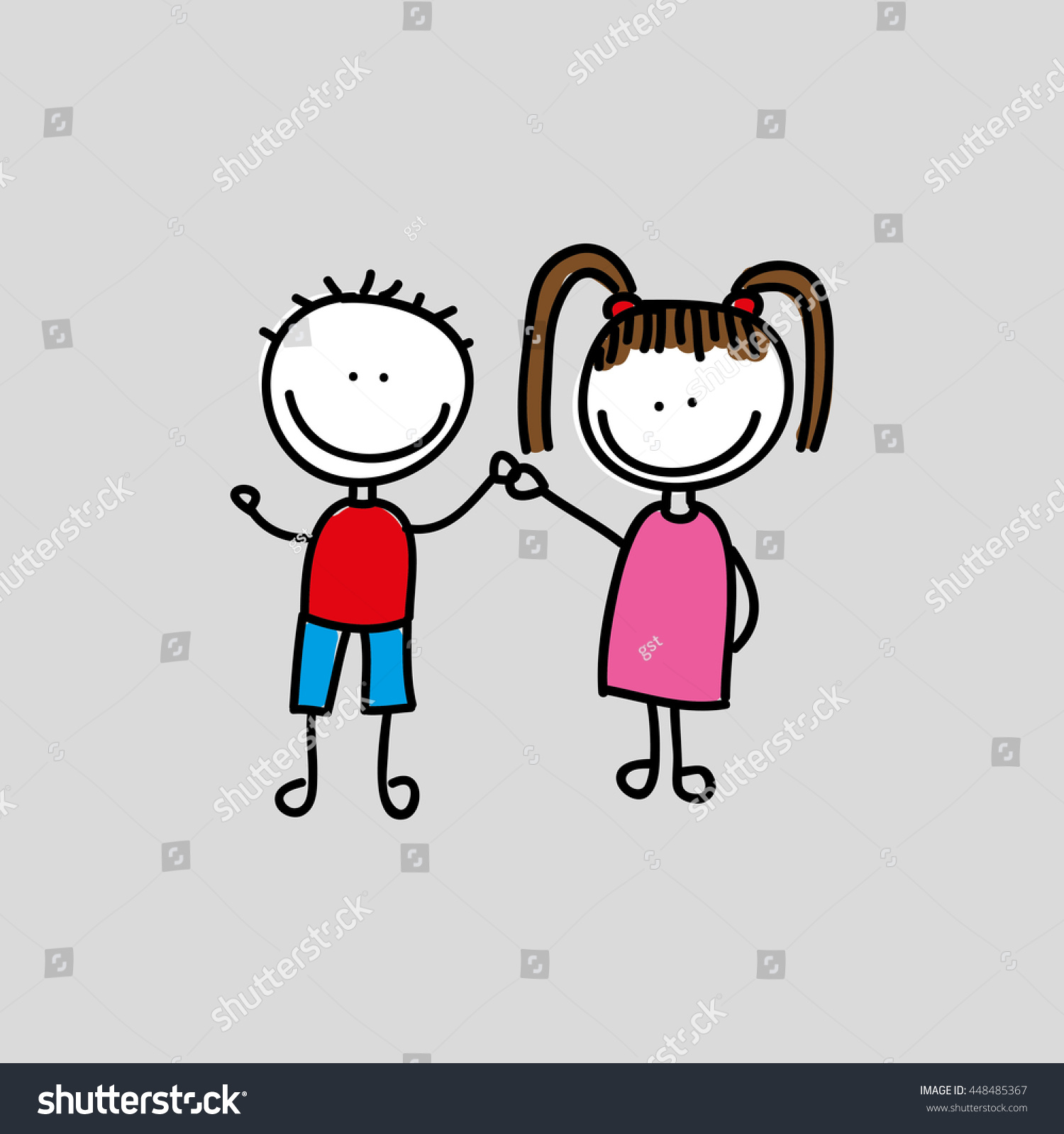 Lovely Family Icon Two Sons Vector Stock Vector 448485367 - Shutterstock