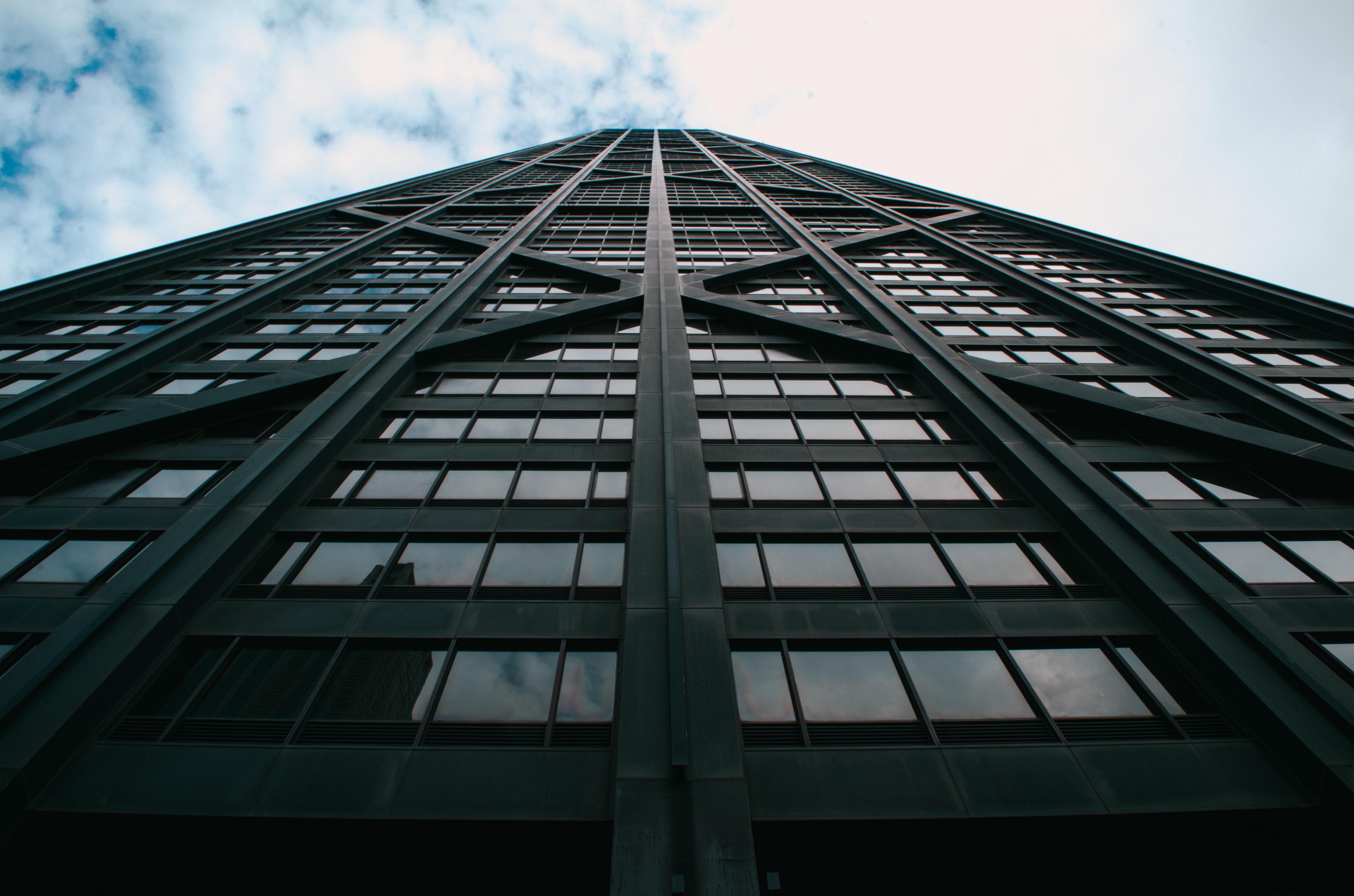Low-angle Photography of Architectural Building, Architect, Glass windows, Urban, Tall, HQ Photo