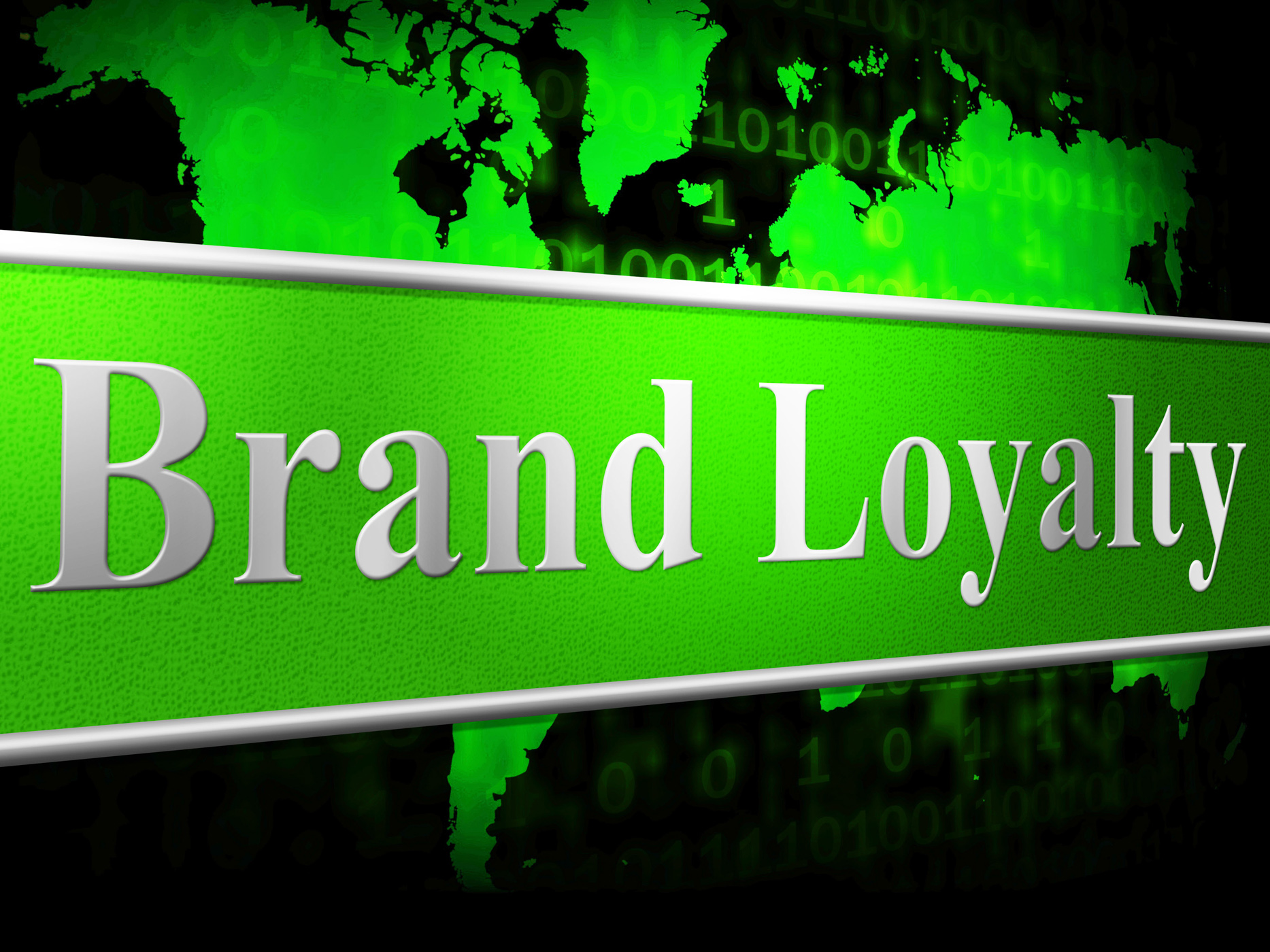 Loyalty brand means company identity and support photo