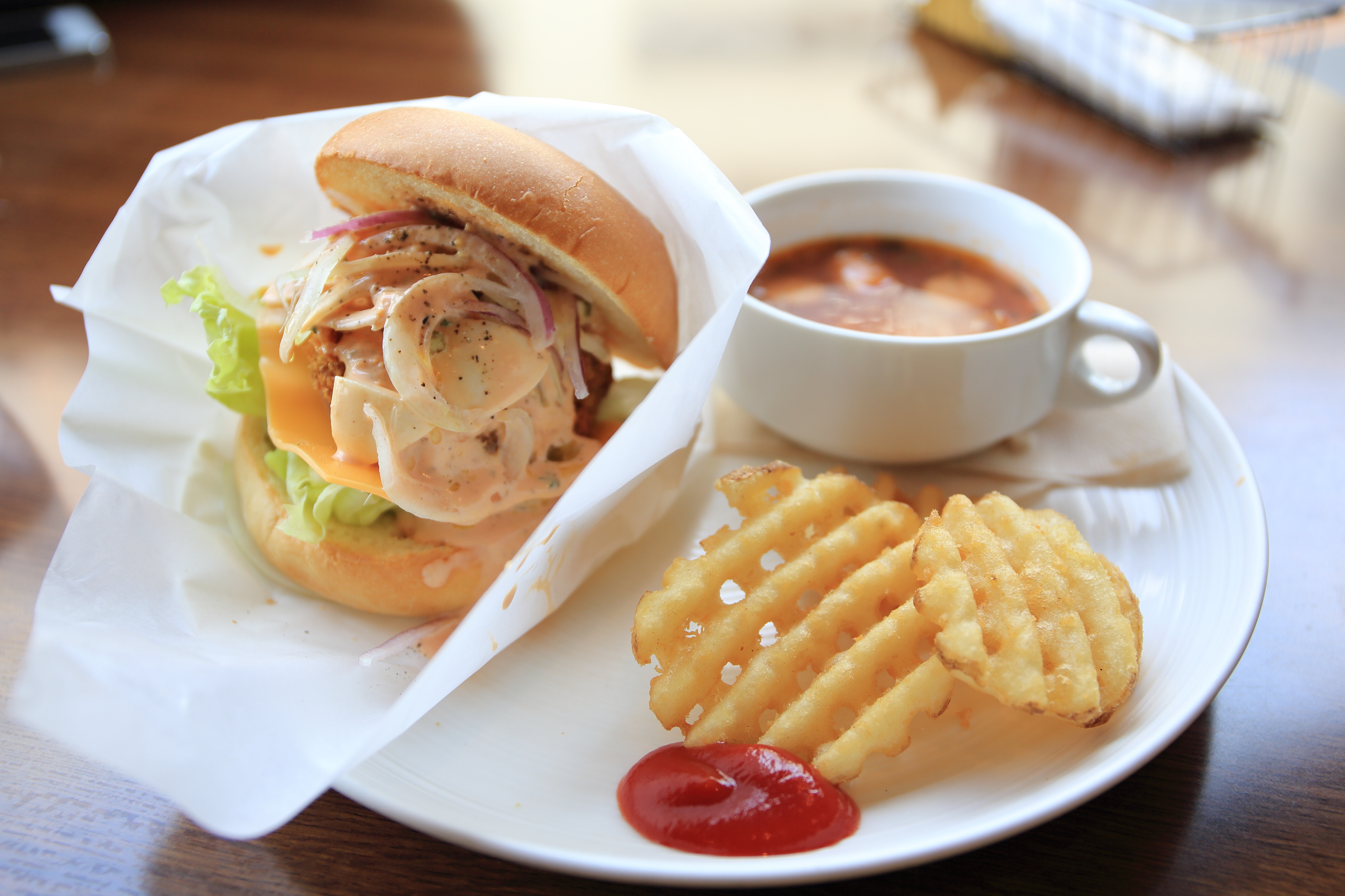 Lunch, Brunch, Burger, Chips, Food, HQ Photo