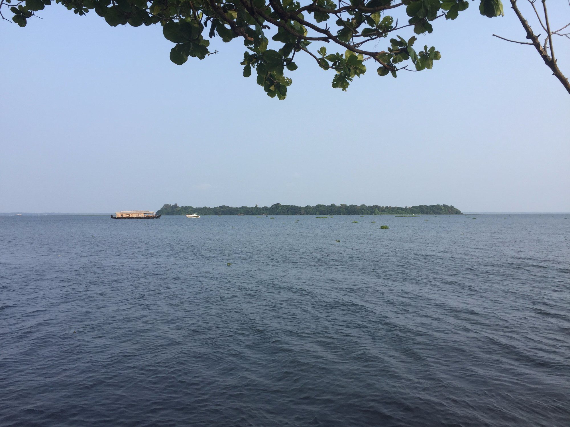 Pathiramanal Island- A lush green island in the middle of a lake ...