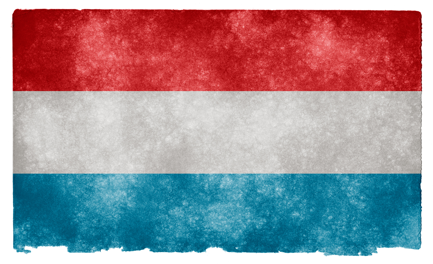 Luxembourg grunge flag photo