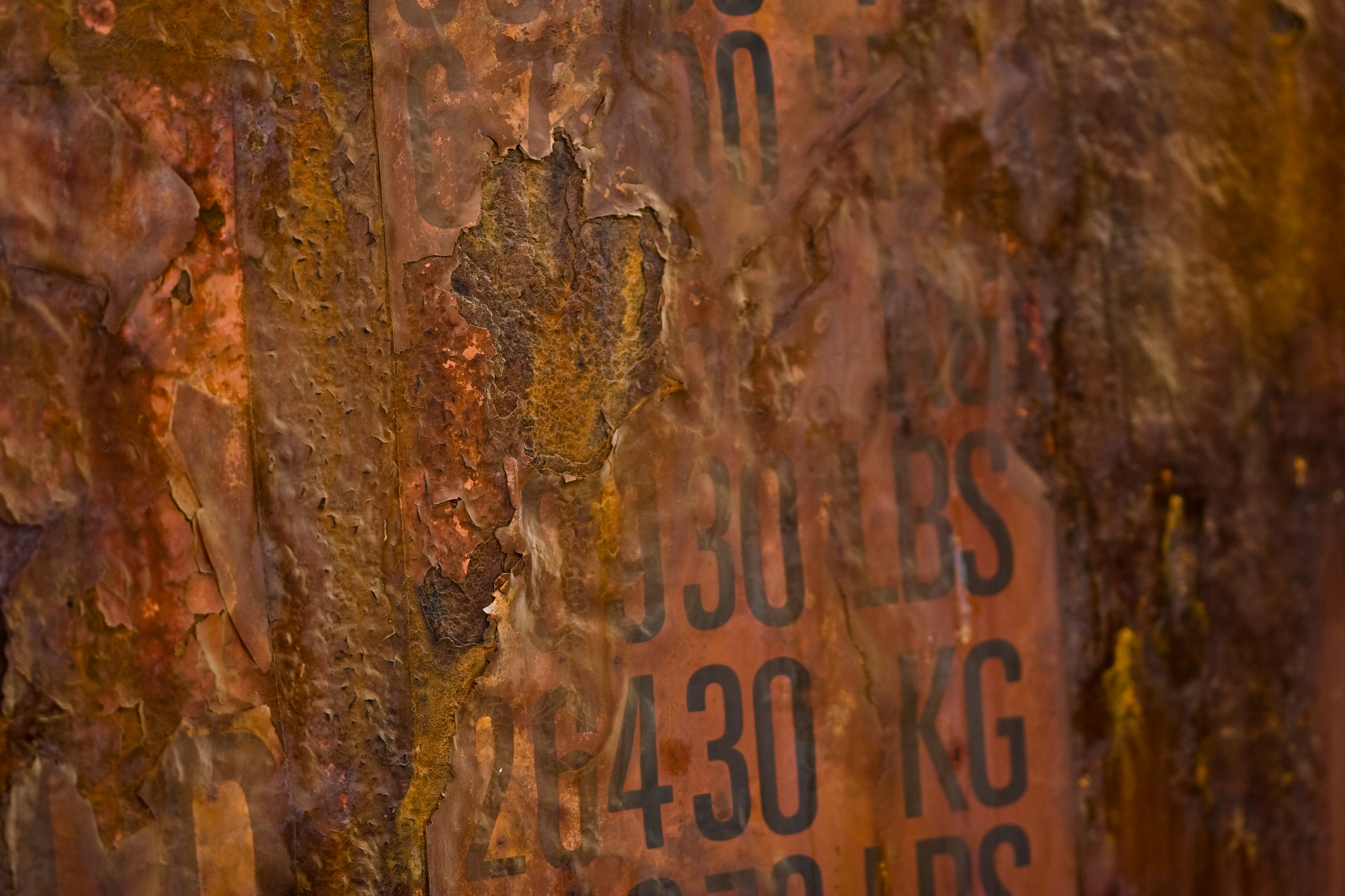 Macro rust texture photo