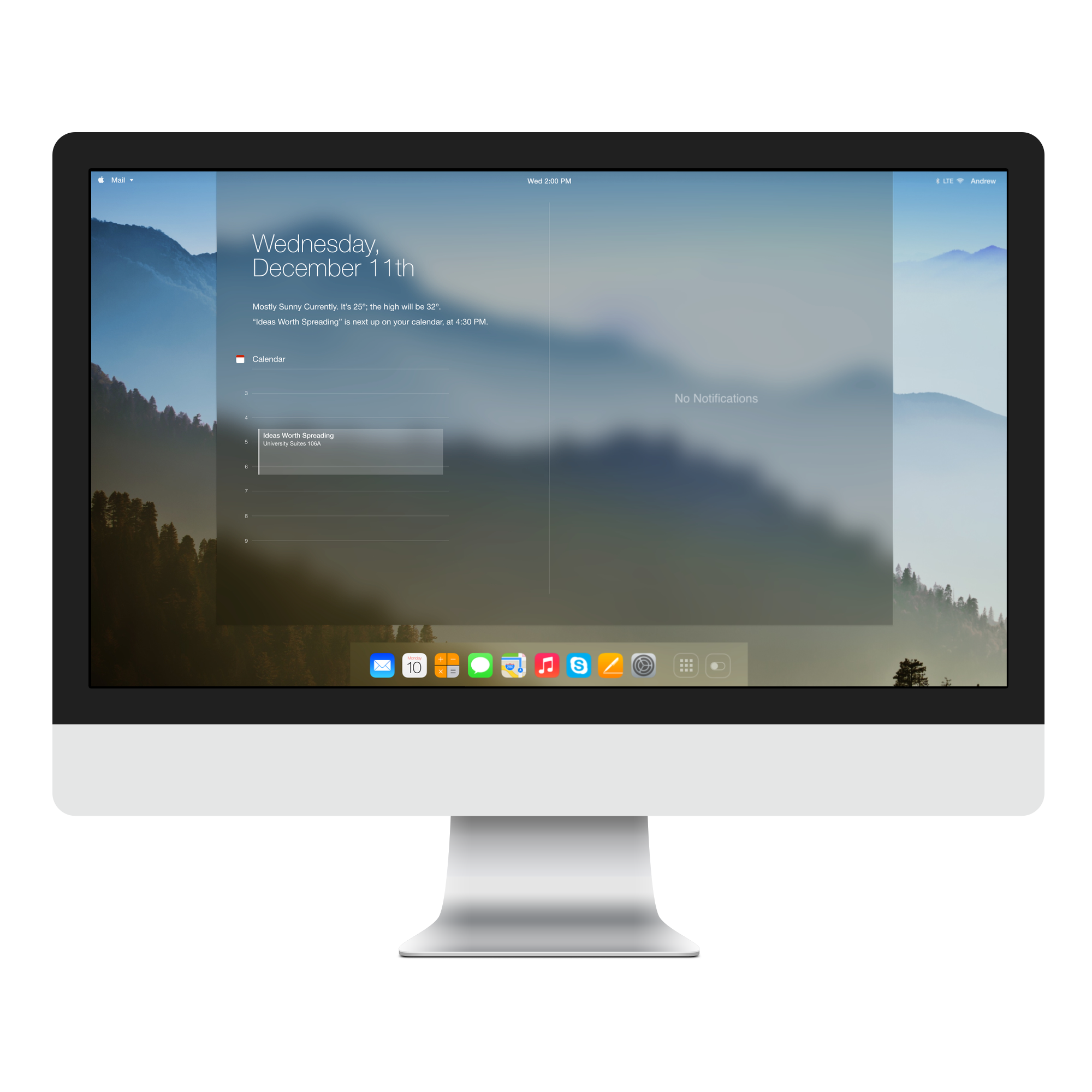 A New OS X 11 Concept Visualizes Apple's iOS On A Mac