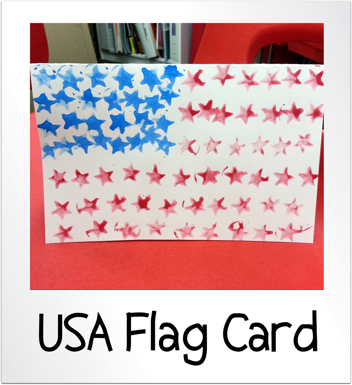 Patriotic USA Flag Cards | Choices for Children