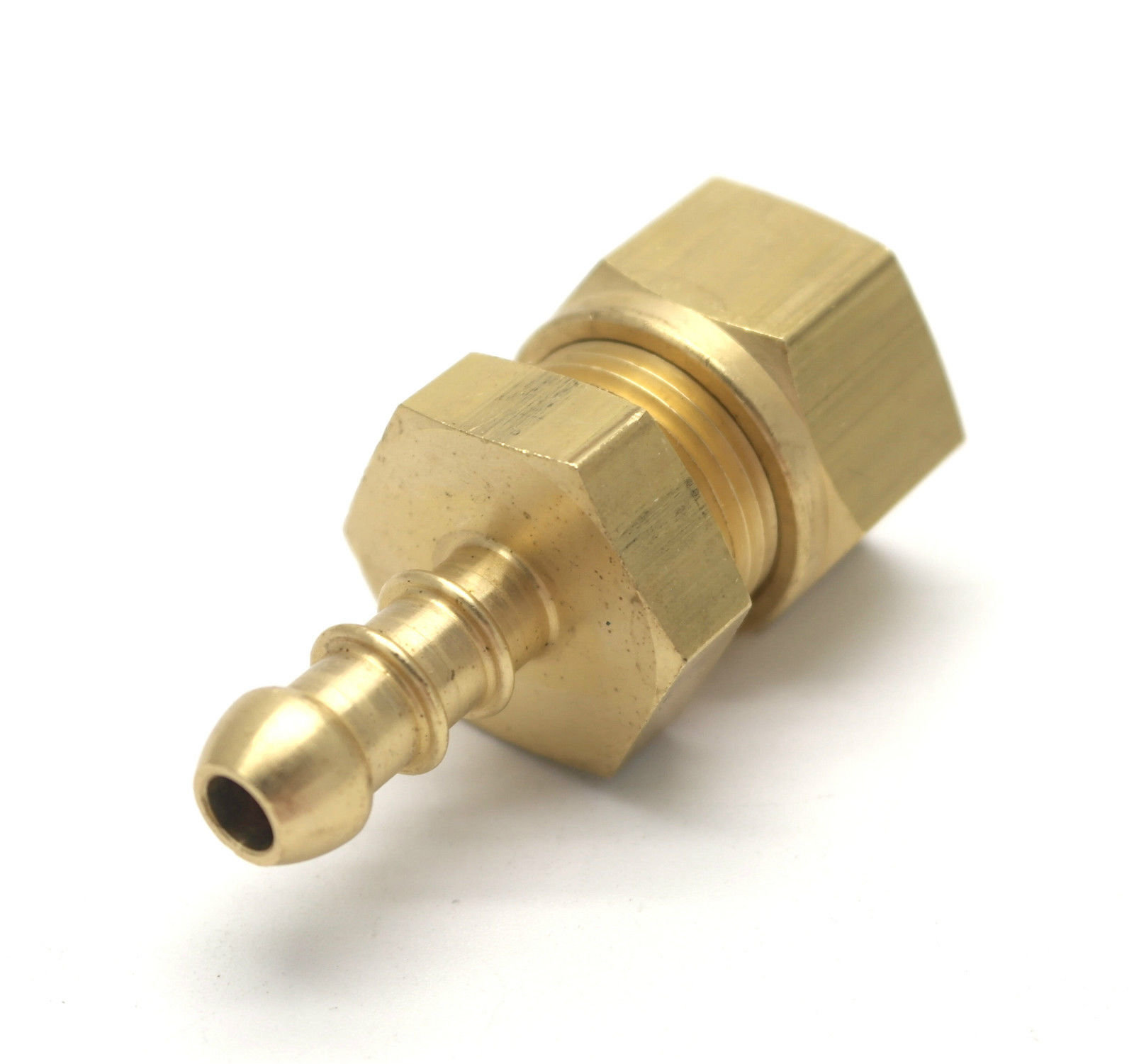 British Made 15mm Brass Compression Fitting To 10mm Nozzle Fits 8mm ...