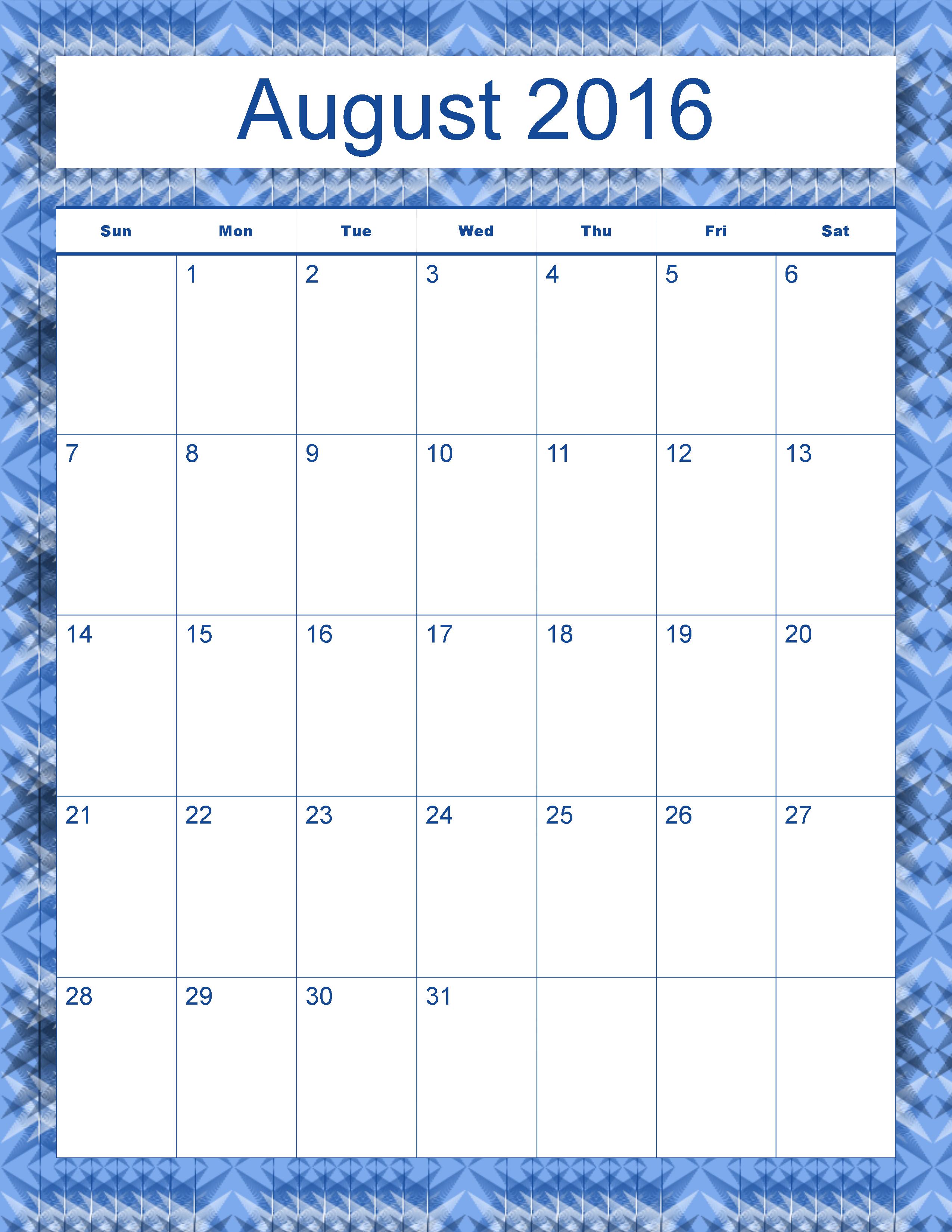 Madison's peak august 2016 calendar photo