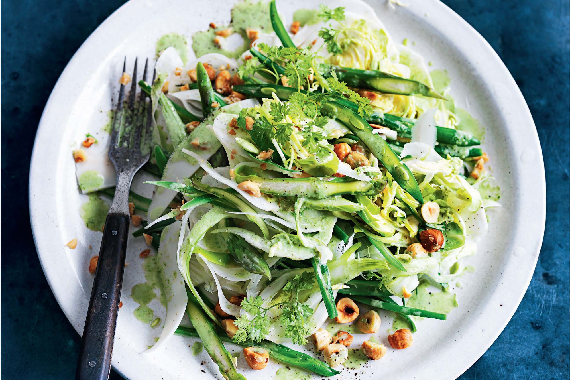 Green Vegetable Salad recipe | Epicurious.com