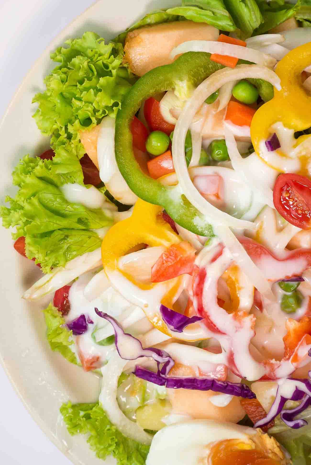 Summer Lettuce Salad Recipe by Archana's Kitchen