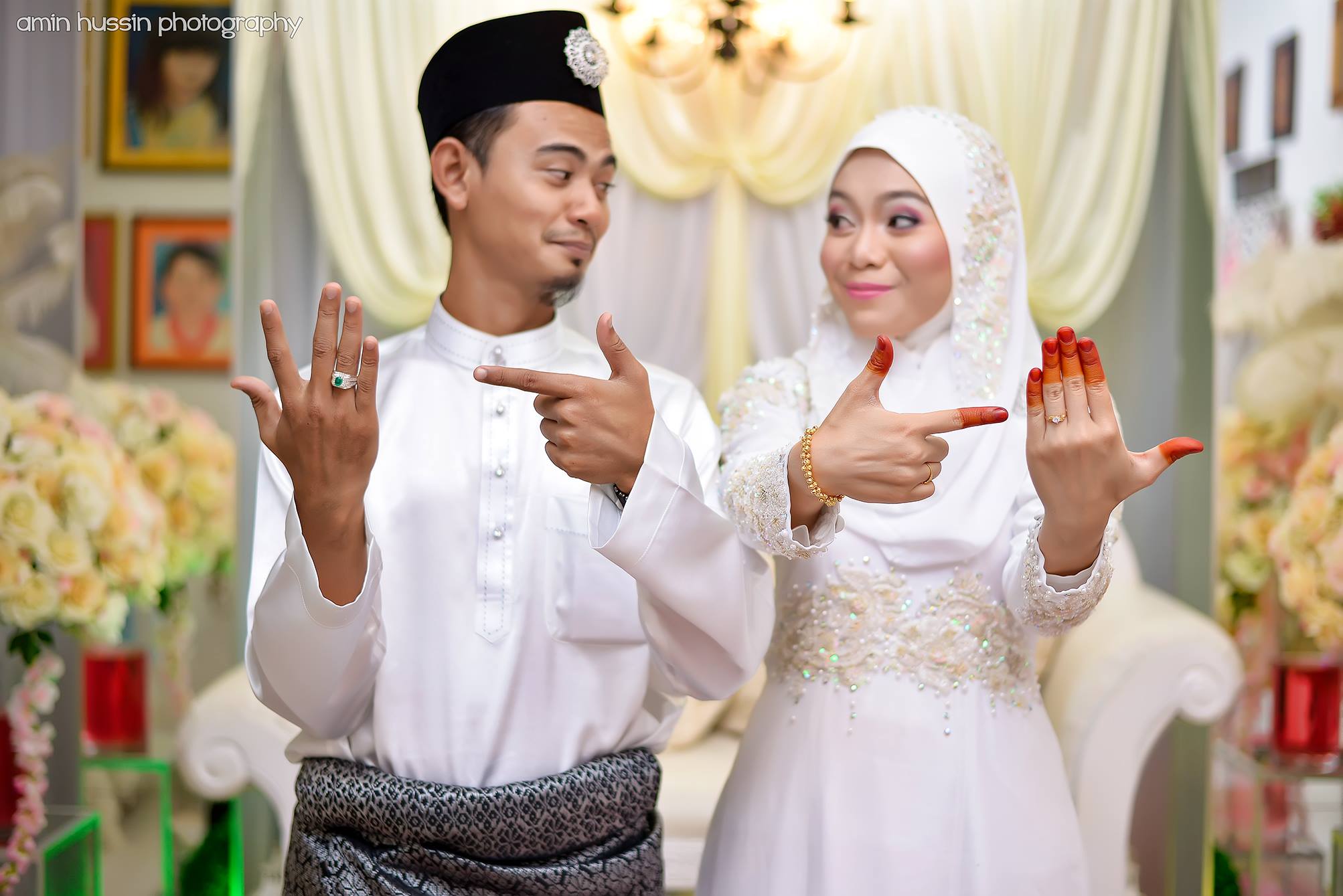 Malay wedding photo