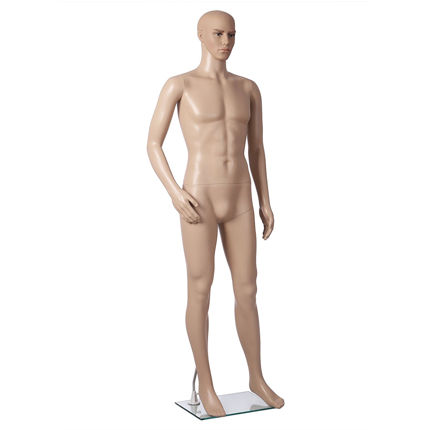 SONGMICS Male Mannequin Full Body Manikin Dummy Realistic Adjustable ...