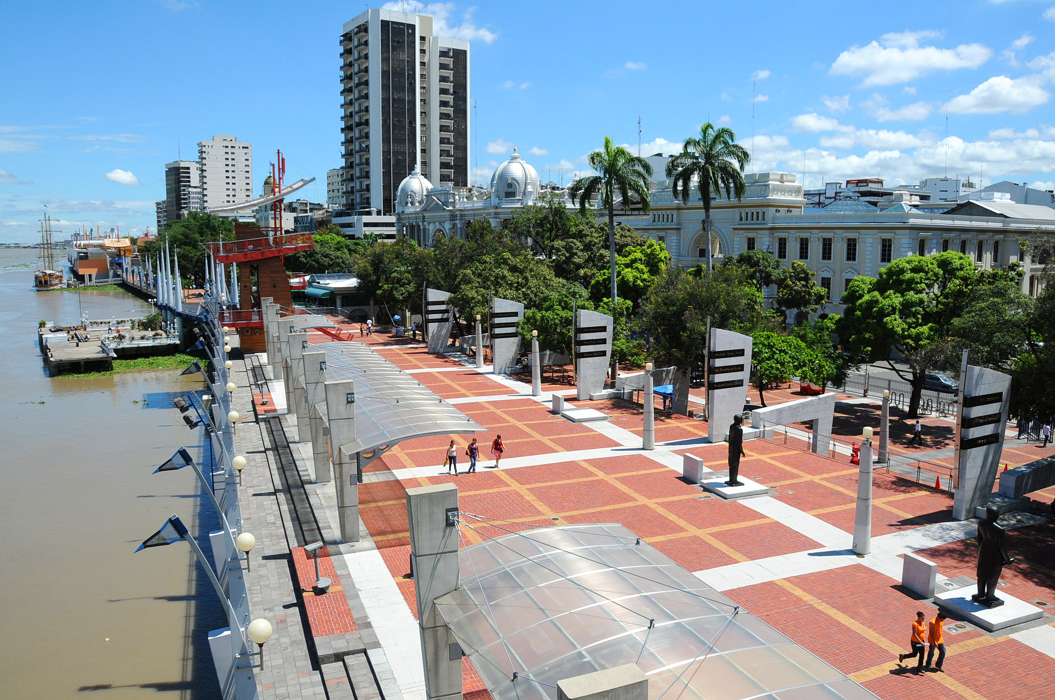 Malecón Simón Bolívar | Bienvenidos a Guayaquil. Sitio web oficial ...