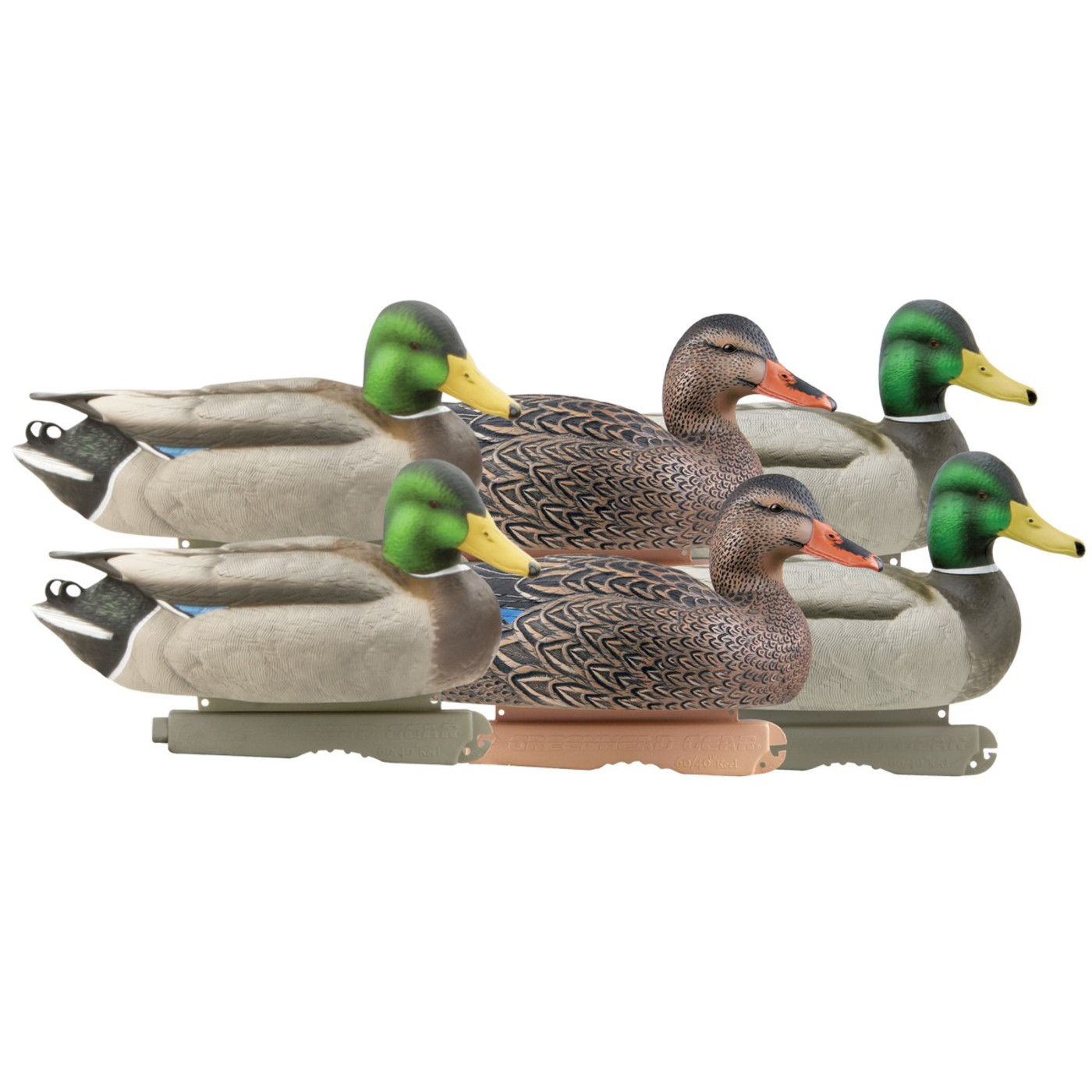 GHG Pro-Grade Mallard Duck Decoys 6 Pack