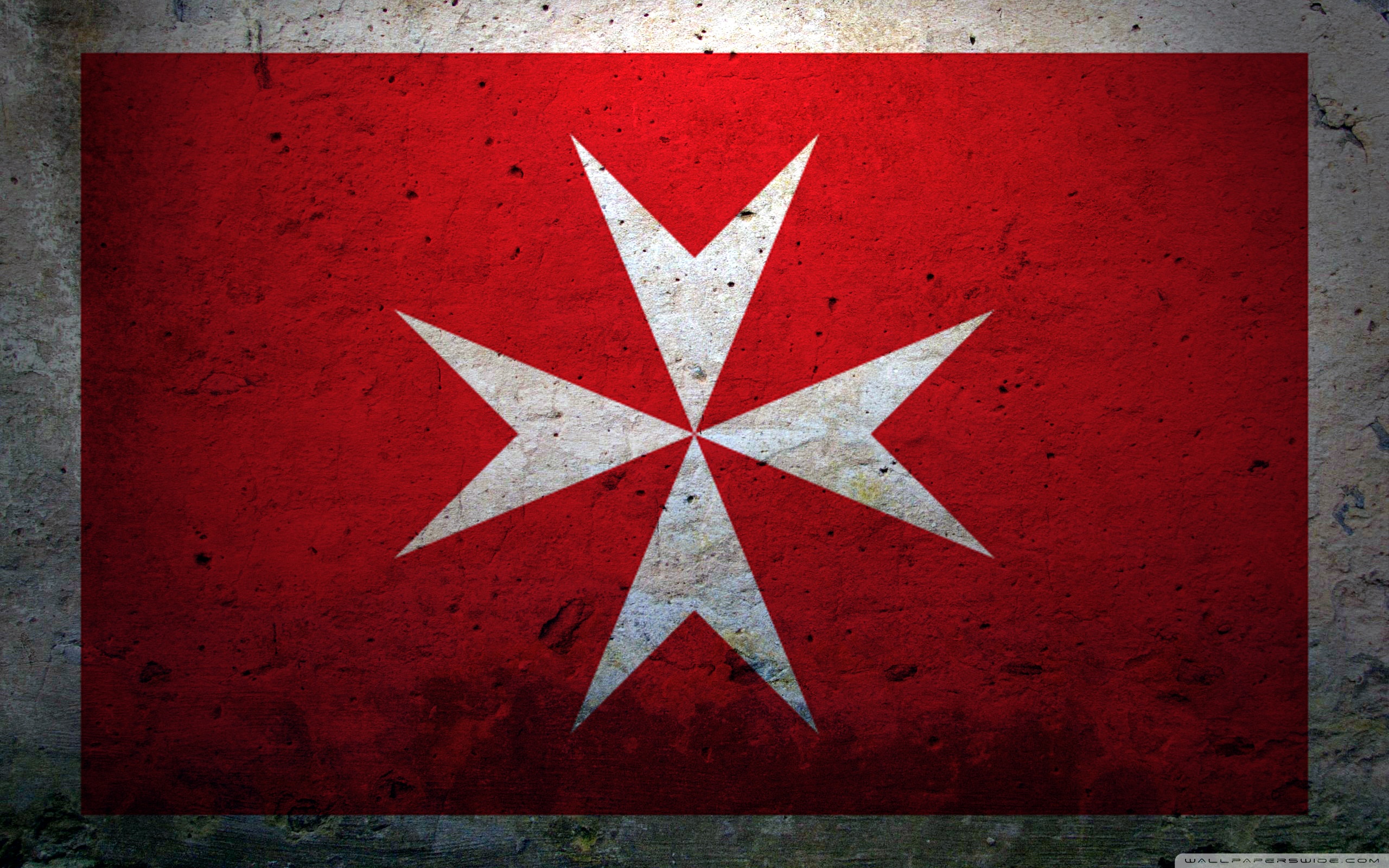 Grunge Civil Ensign Of Malta ❤ 4K HD Desktop Wallpaper for 4K Ultra ...