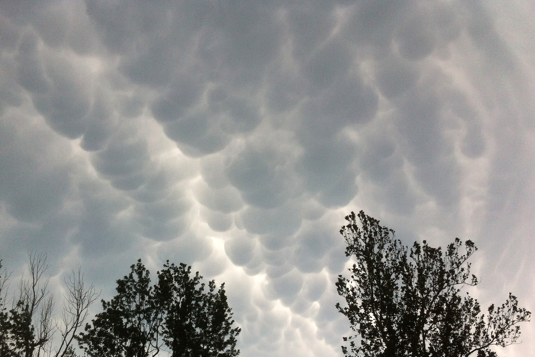 Mammatus Clouds over Oklahoma : Earth Matters : Blogs