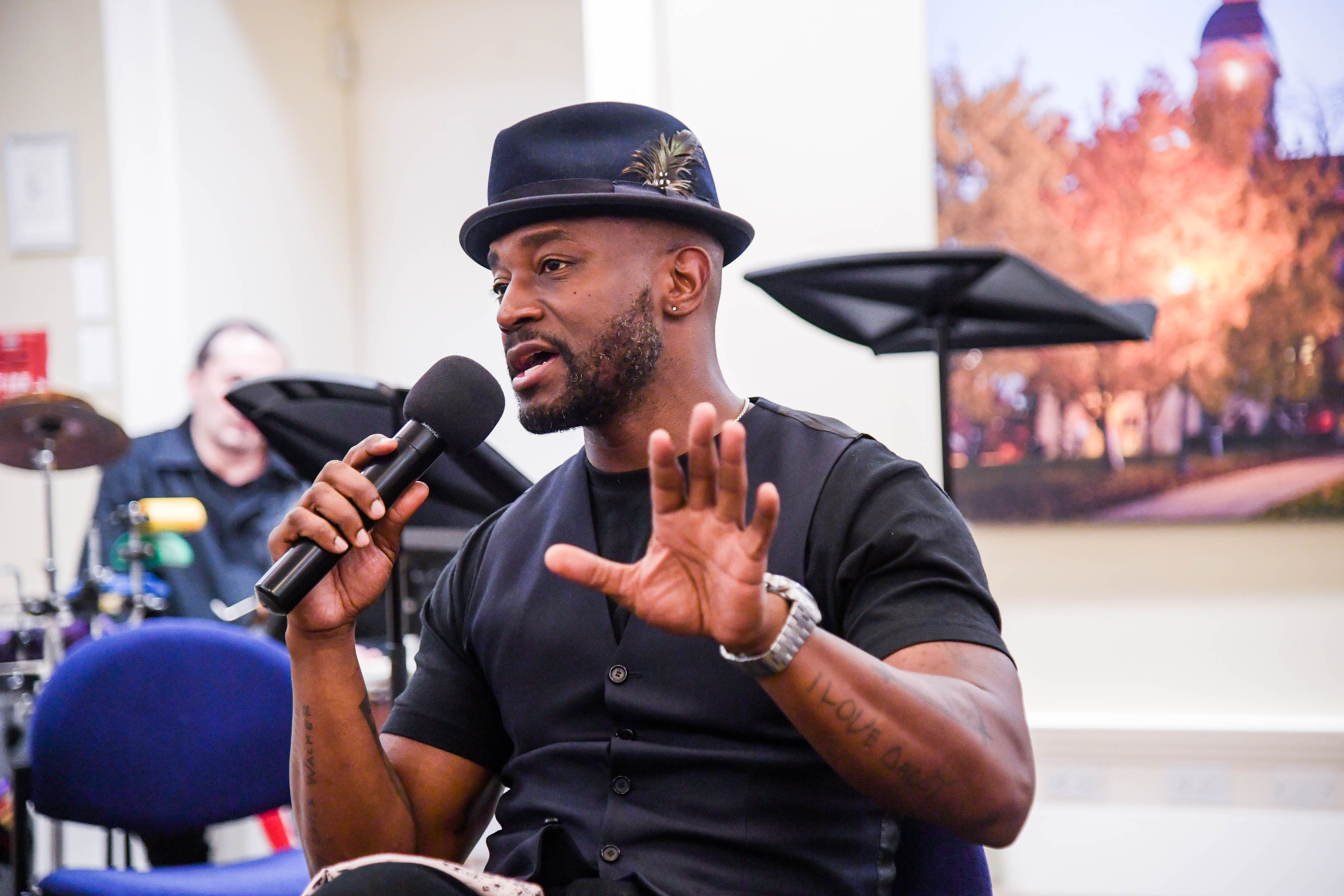 Why Taye Diggs Chose Thoughts of a Colored Man For the Next Step in. 
