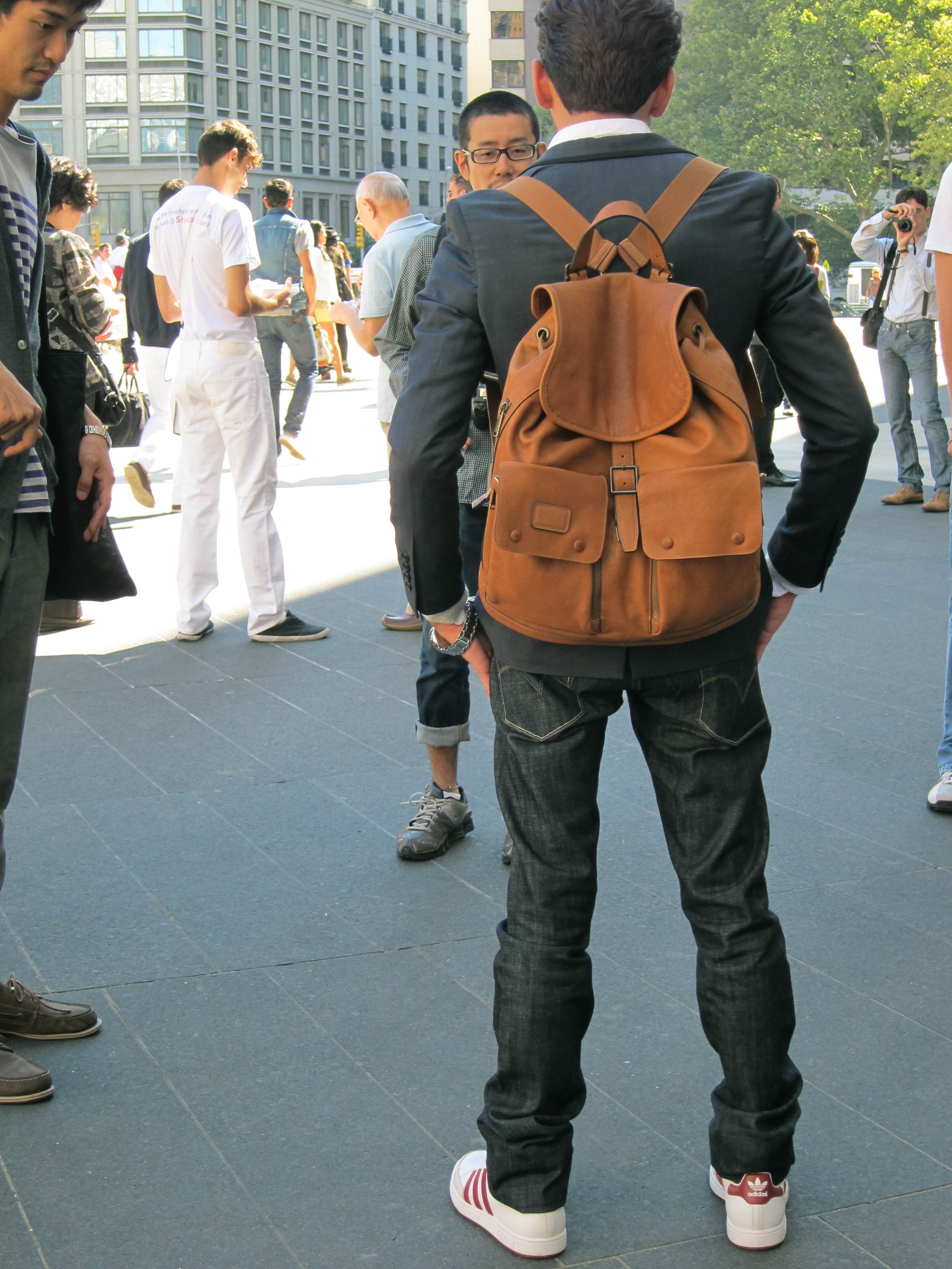 The Backpack is the Bag for Men | Fashionique by Dominique