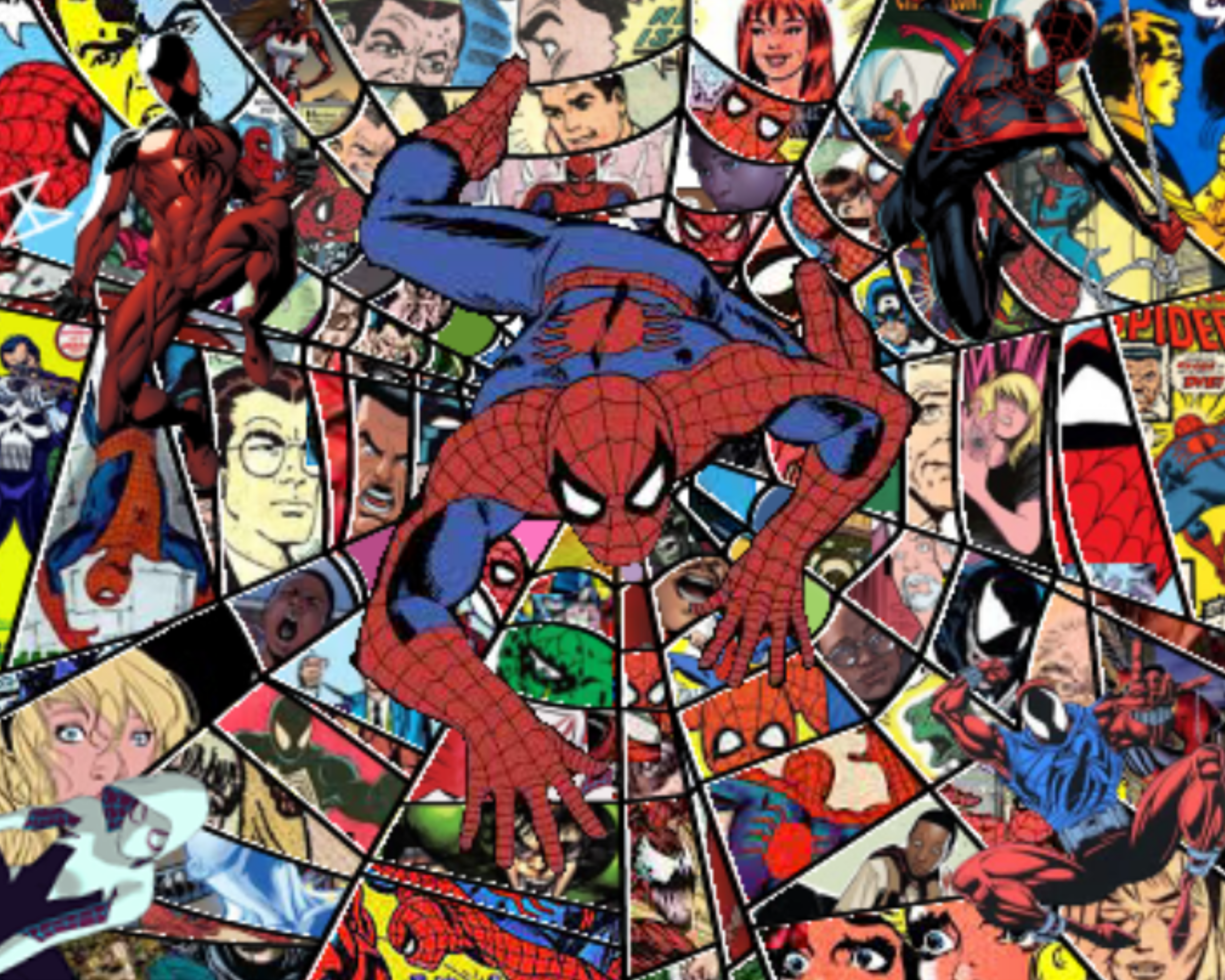 Spider-Man Collage by FreakyComics on DeviantArt