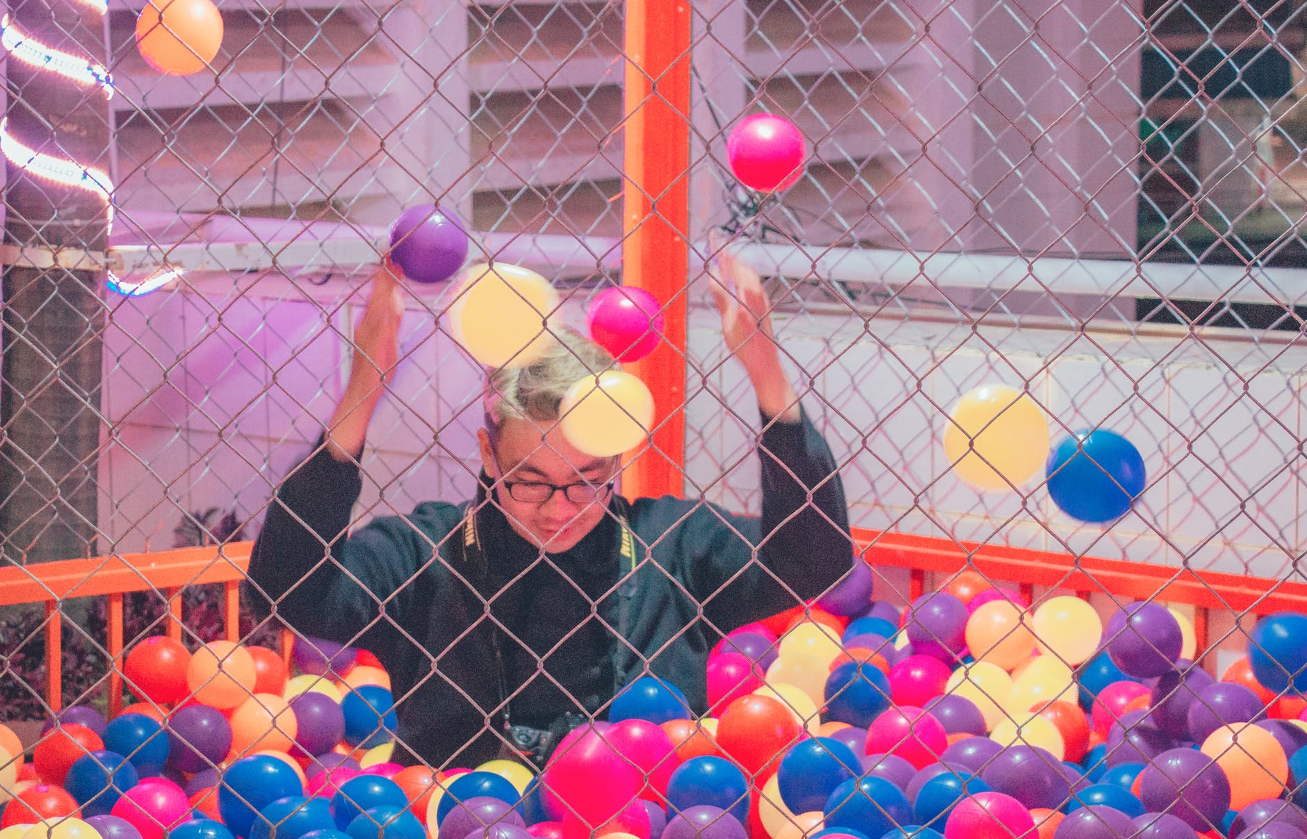 Man in Ball Pit, Man in Ball Pit