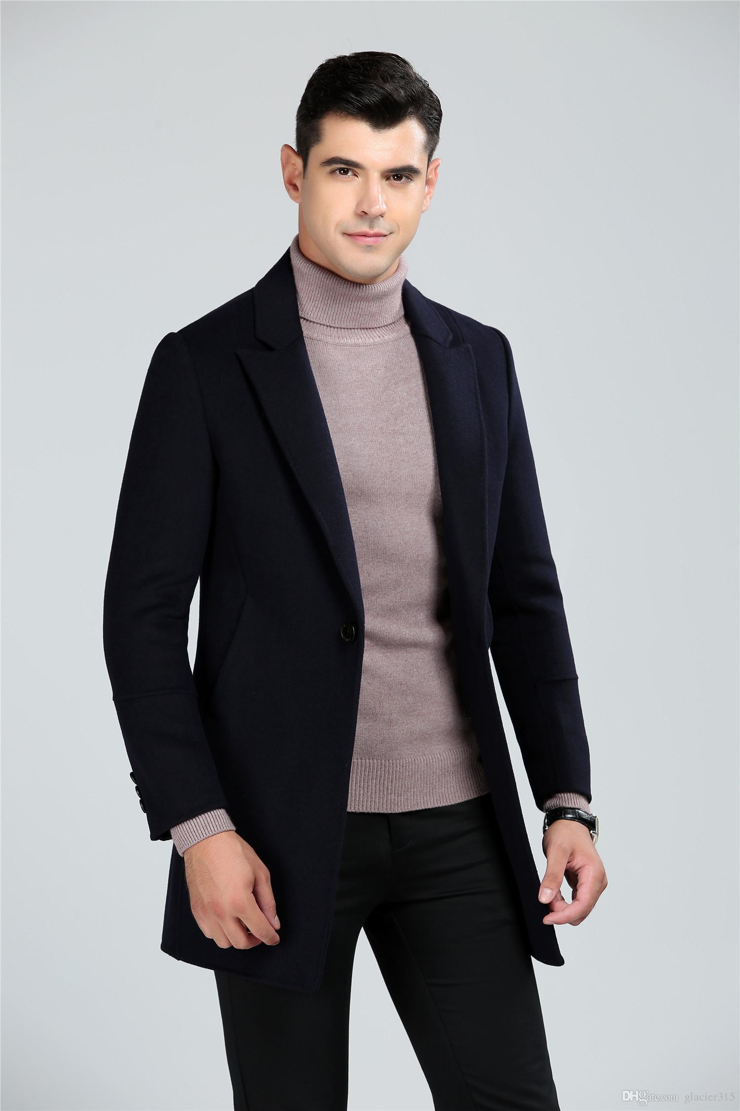 Online Cheap Shanghai Story Double Faced Woolen Coat Men'S Jacket ...