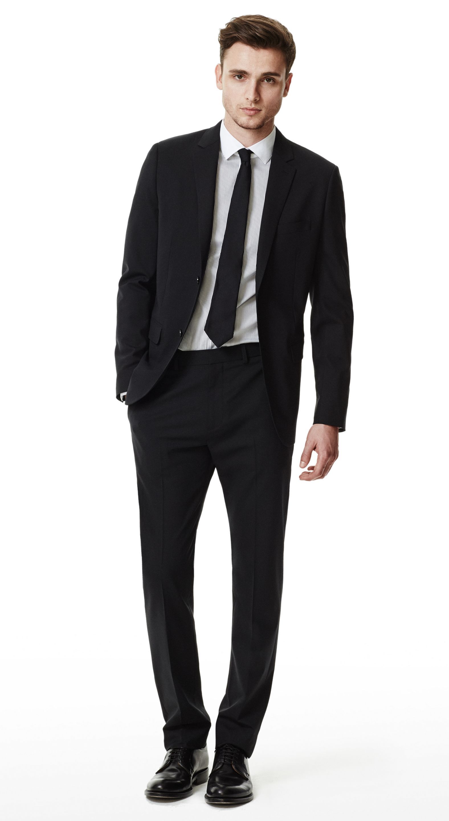 Black color is undeniably the most formal color a guy can don ever ...
