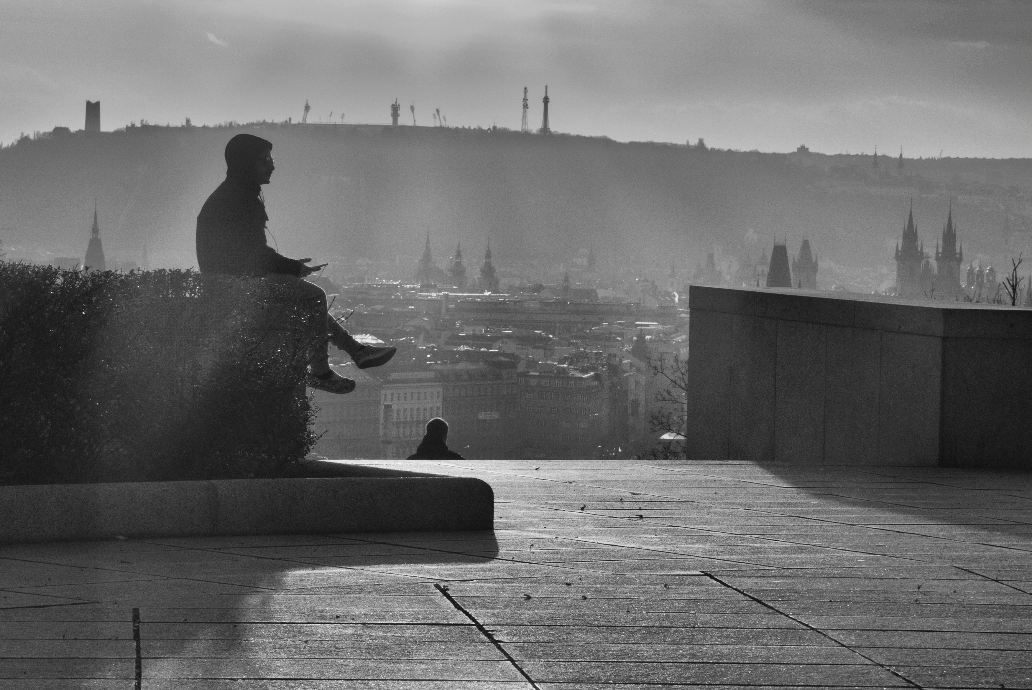 Free Image: Young Man Waiting In Prague | Libreshot Public Domain Photos