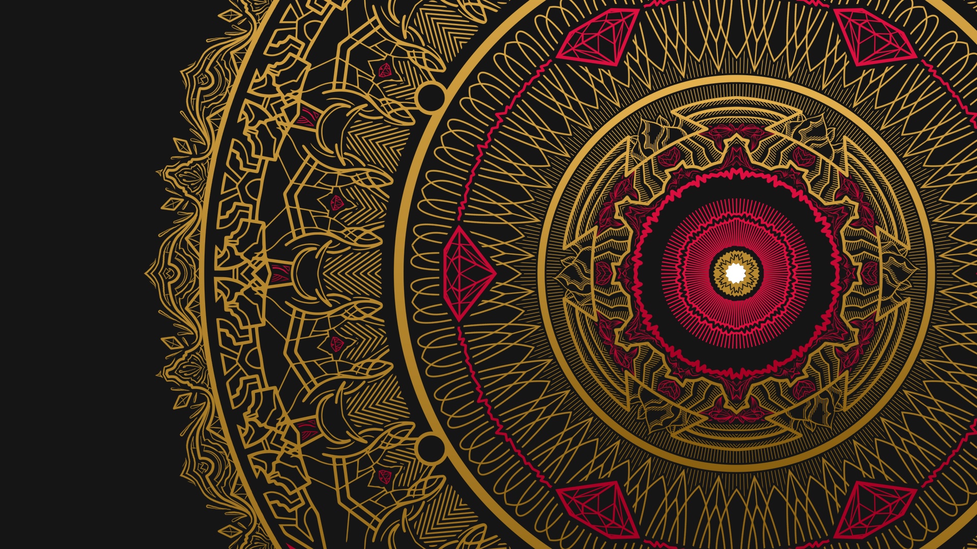 Mandala Background High Definition Wallpaper 16383 - Baltana