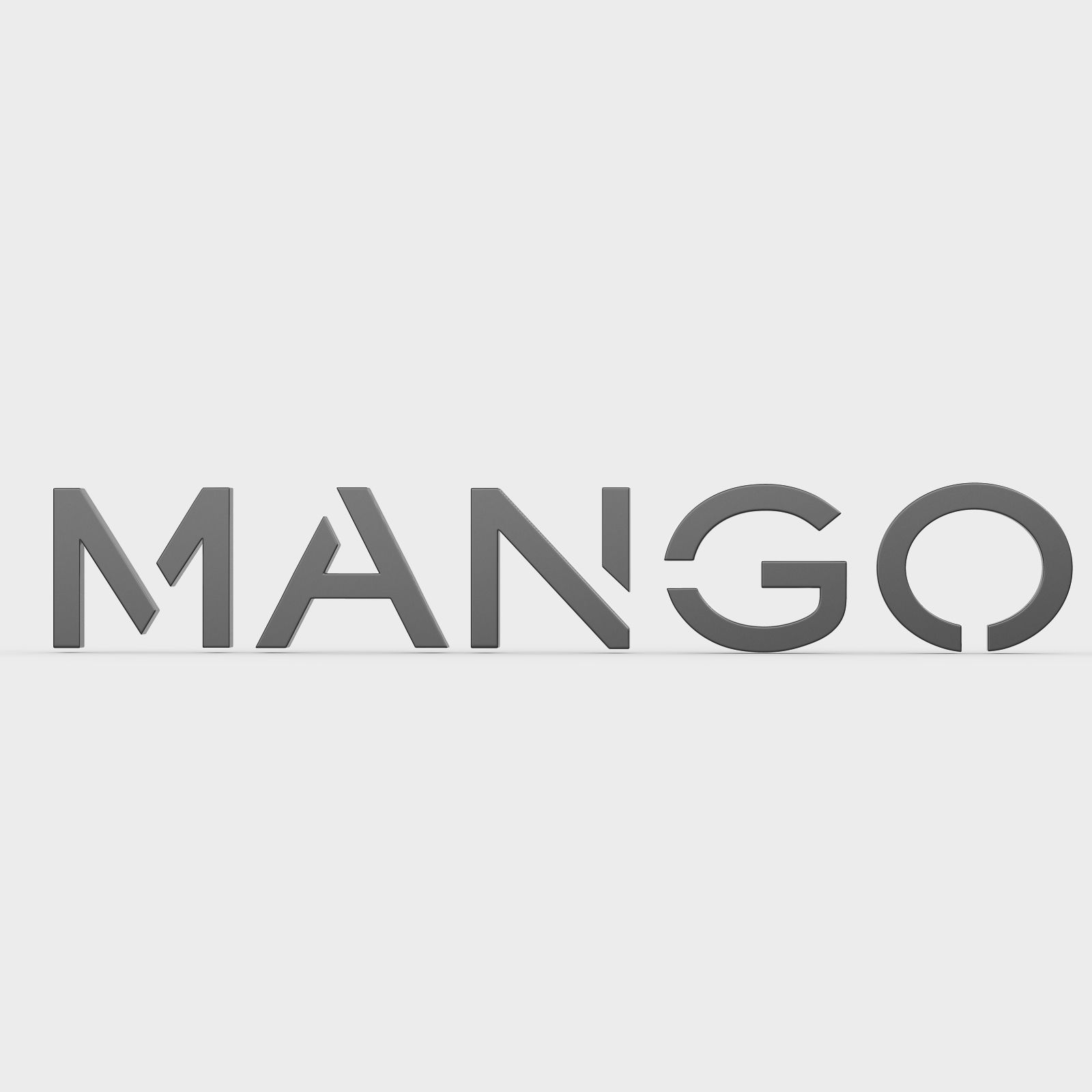 3D mango logo | CGTrader