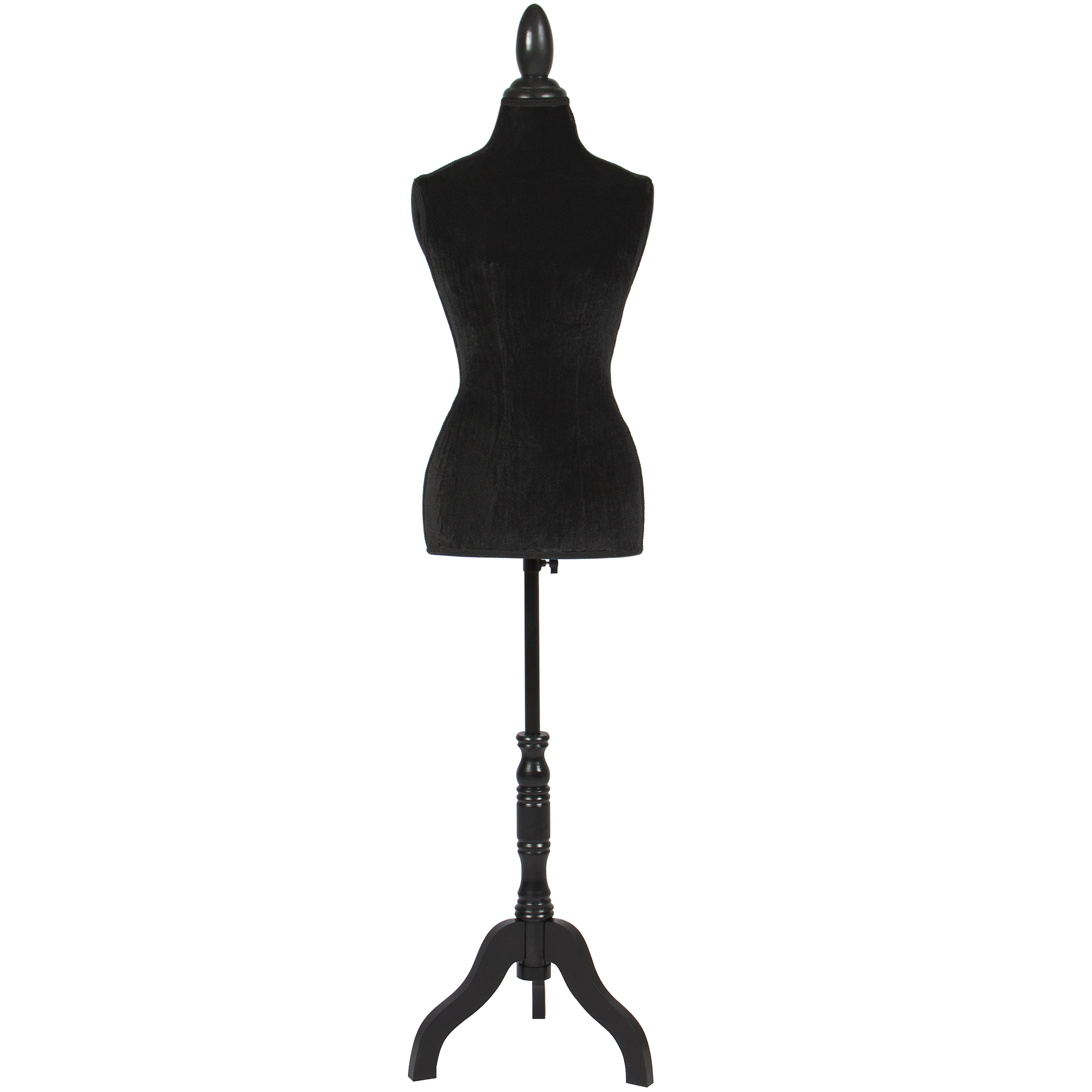 Best Choice Products Female Mannequin Torso Display w/ Wooden Tripod ...