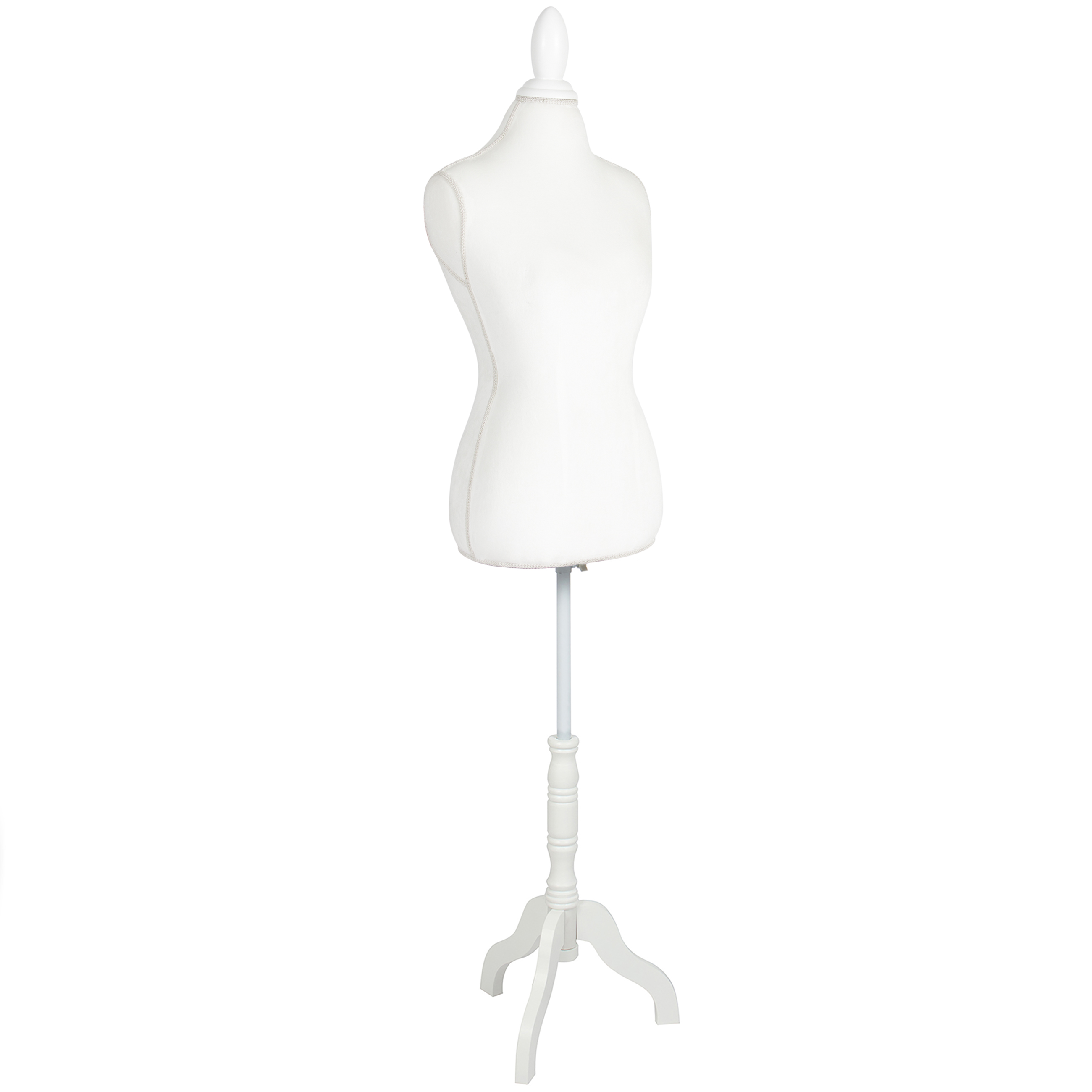 Best Choice Products Female Mannequin Torso Display w/ Wooden Tripod ...
