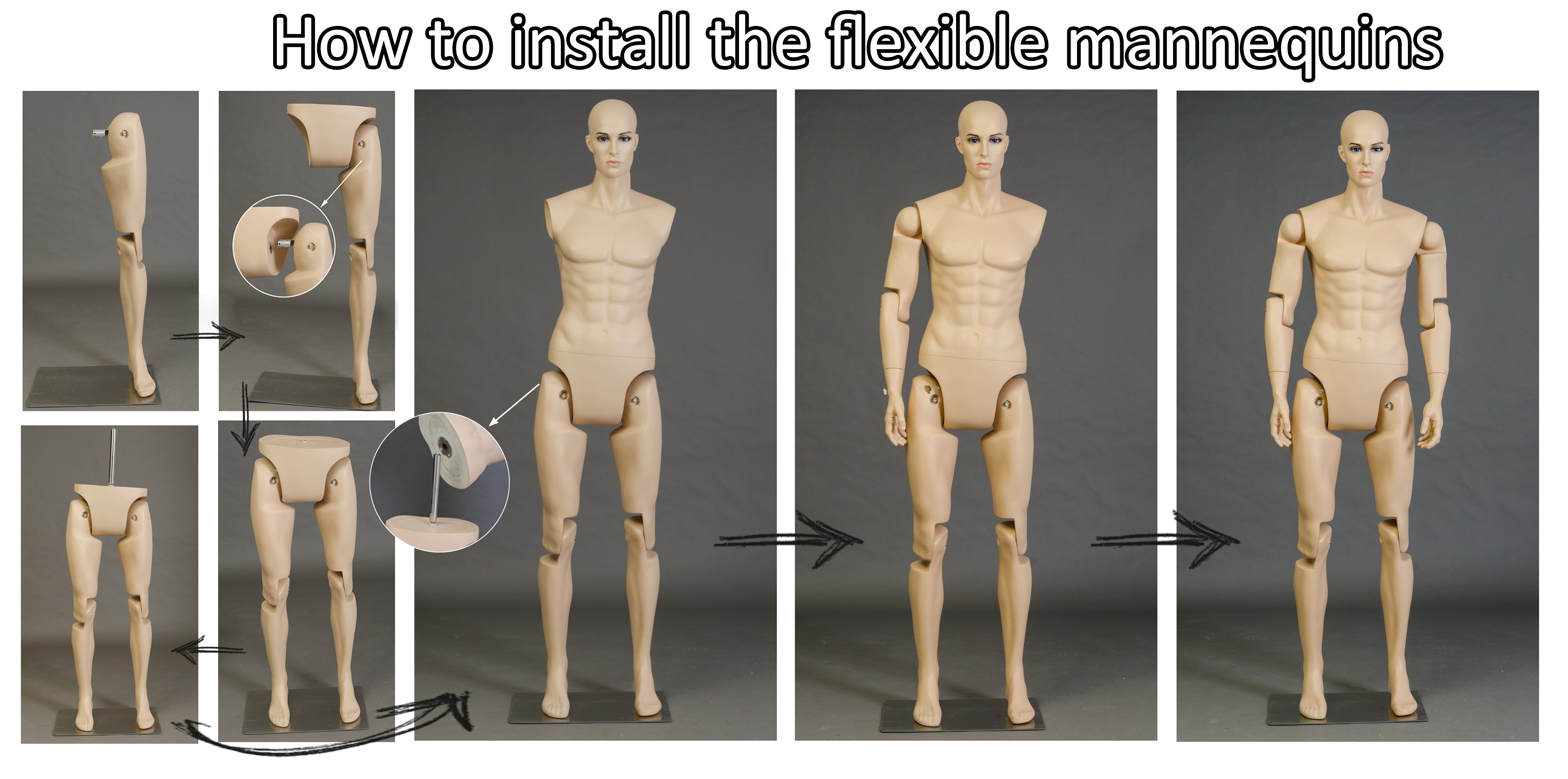 Mannequin Assembly Instructions – Mannequin Madness