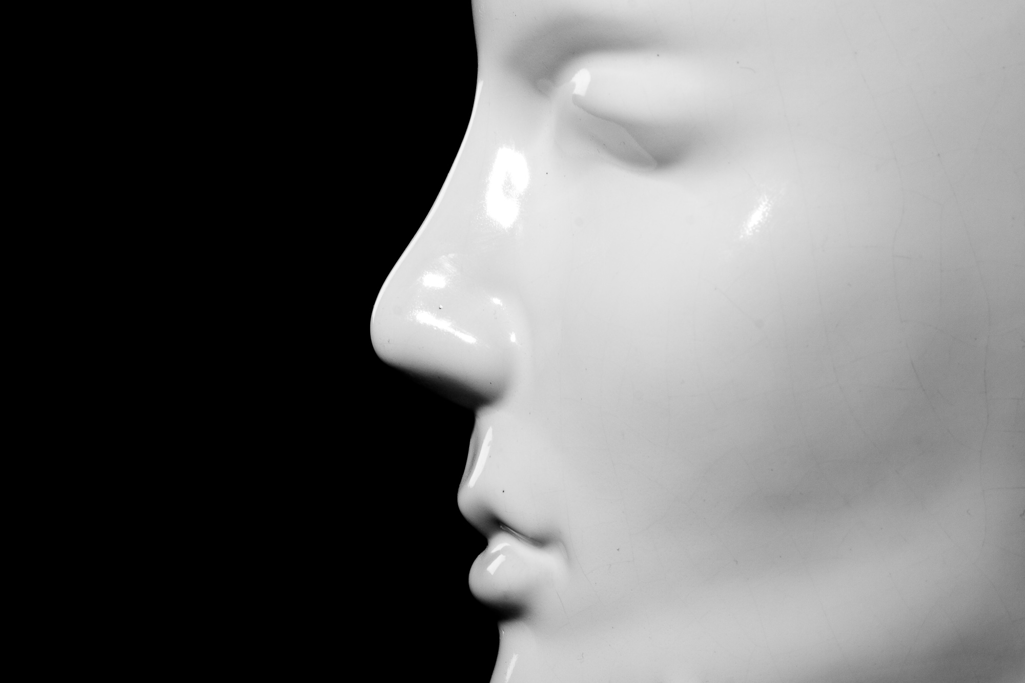 Mannequin close-up photo