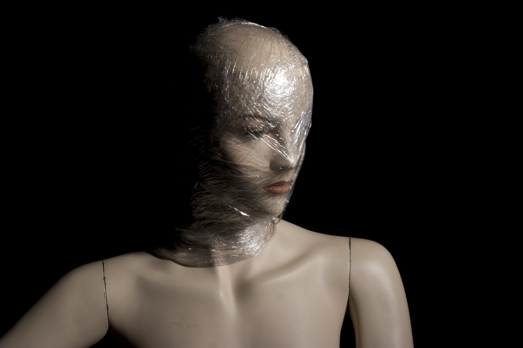 Free Photo Mannequin With Plastic Over Head Art Modeling Studio Free Download Jooinn