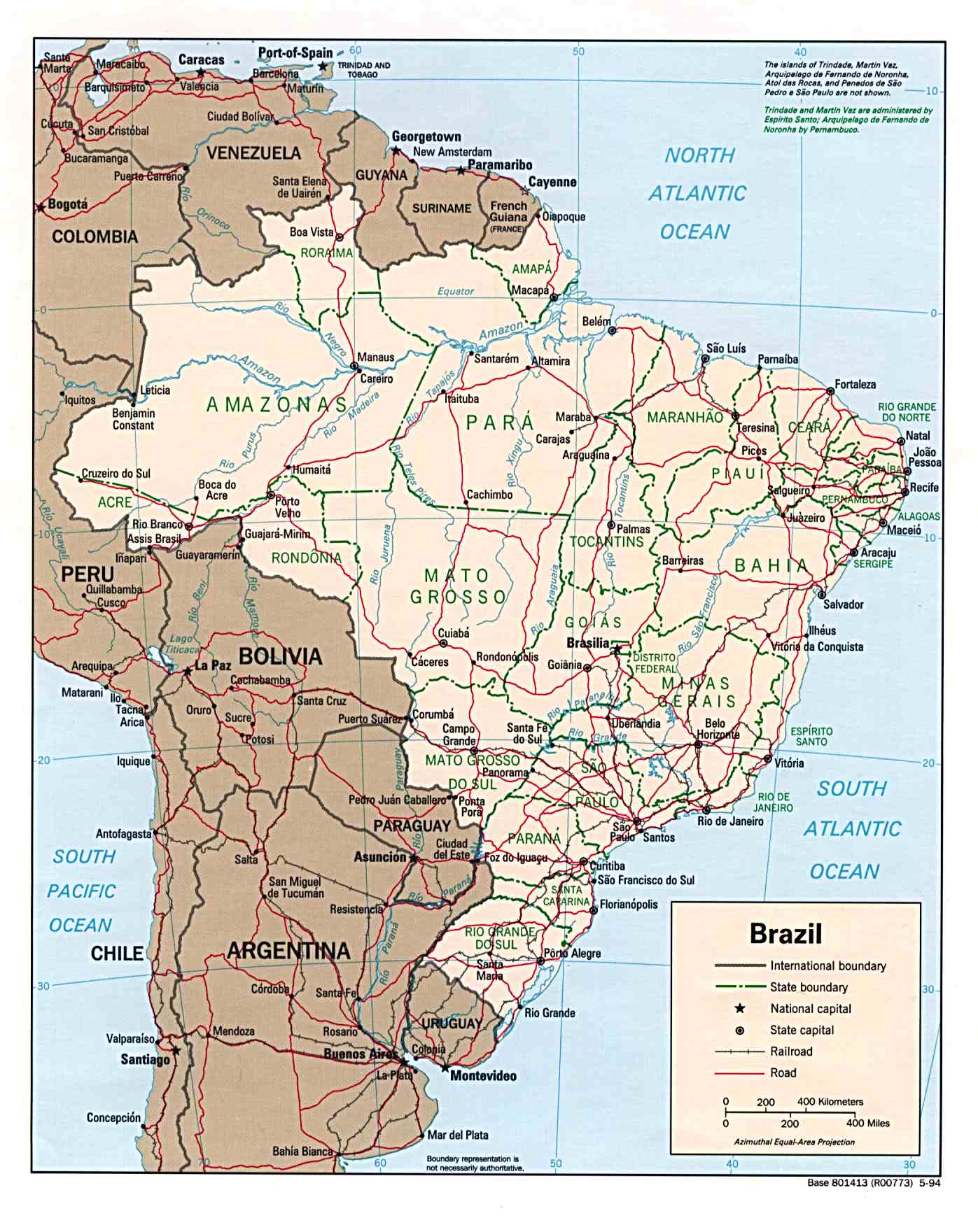 Brazil Maps - Perry-Castañeda Map Collection - UT Library Online